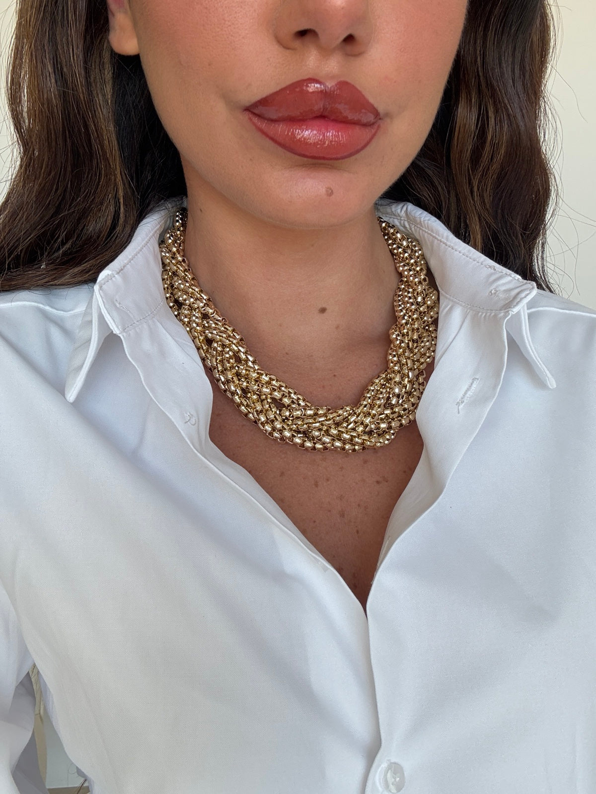 COLLANA ENTRELACE GOLD