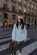 GB073-CAMICIA DENIM+CINTURA