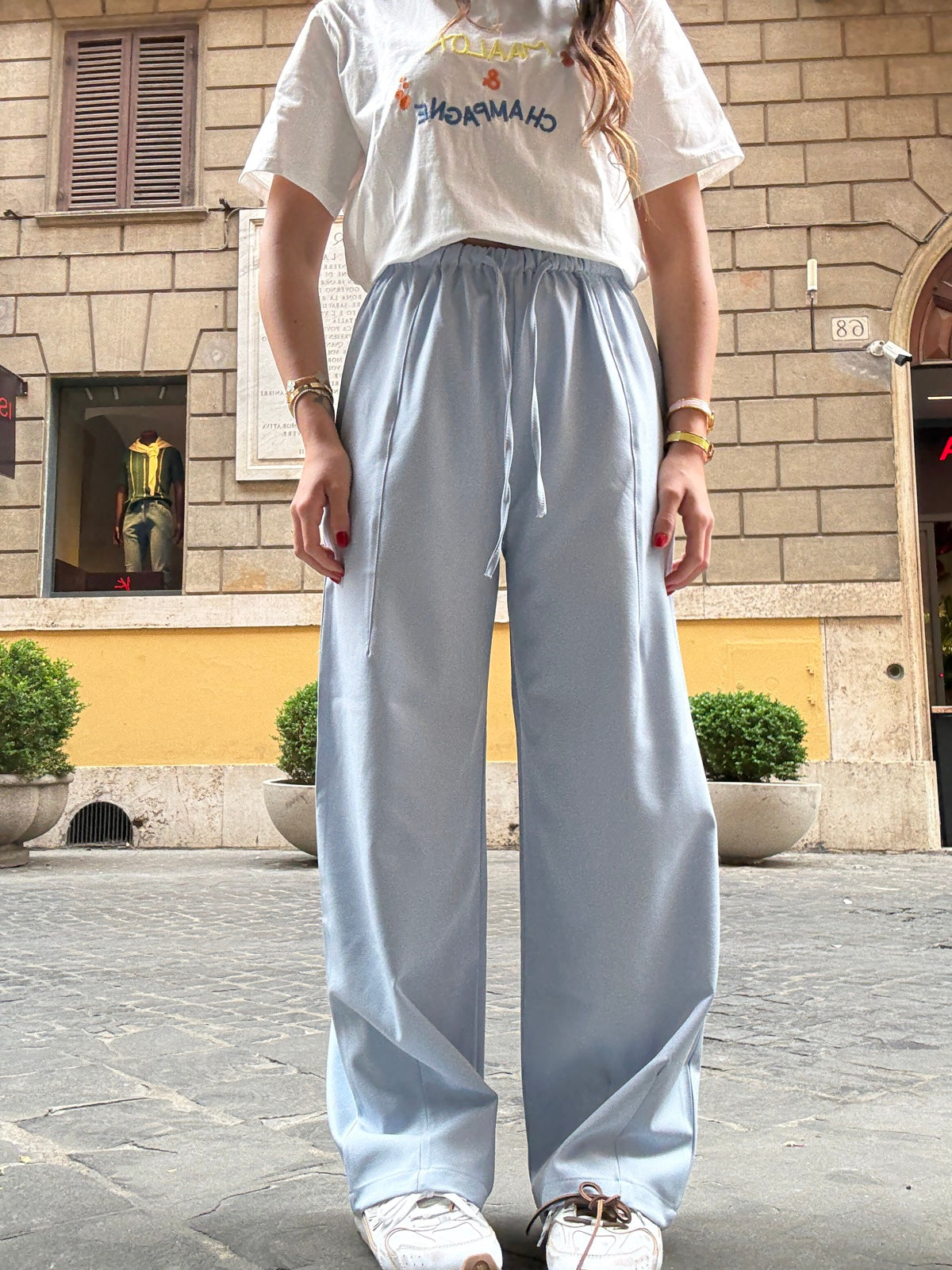 P10120-PANTALONE BOULEVARD PASTELLO