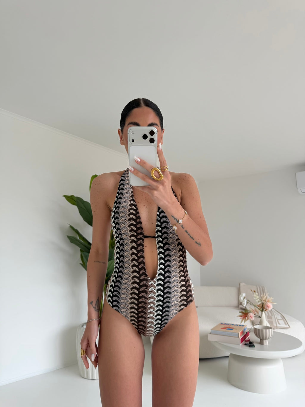 MO5216-MONOKINI MARRAKESH NERO