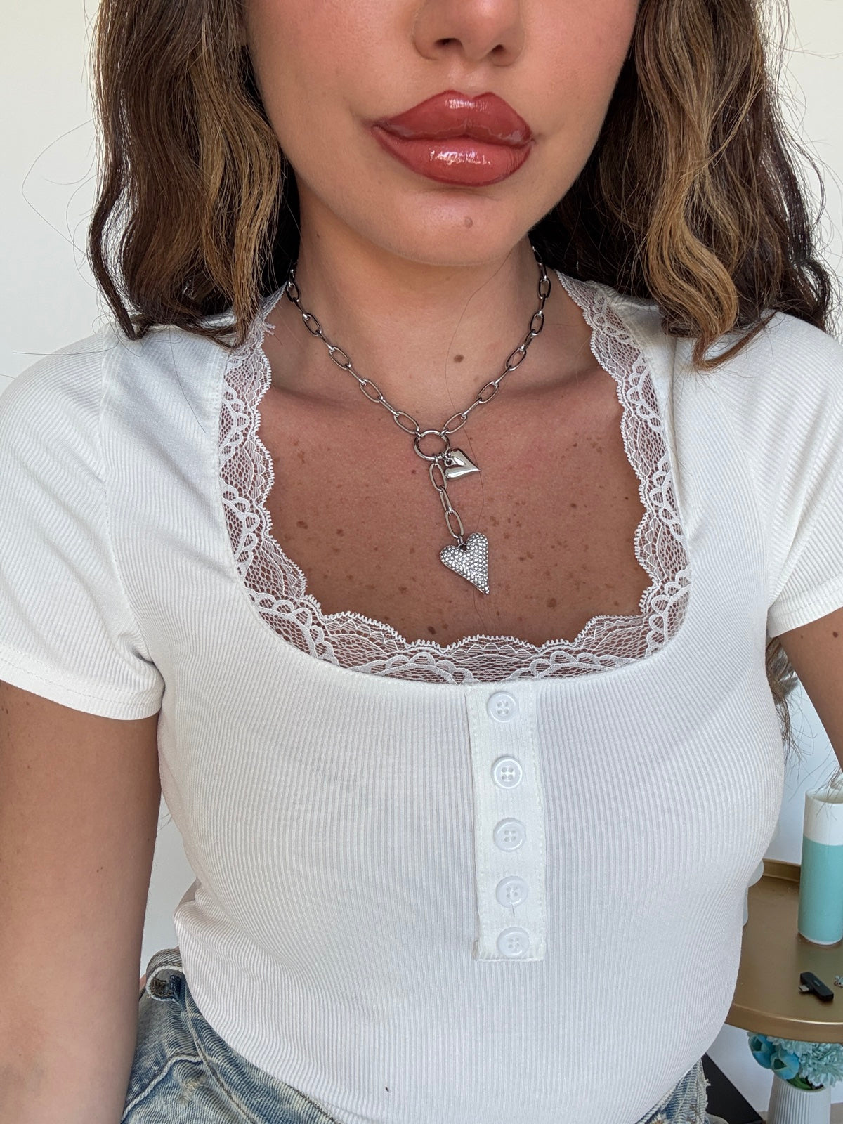 COLLANA LOCKED SILVER