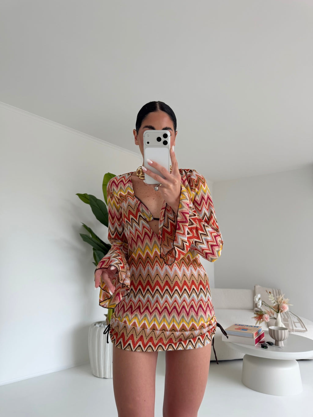 SE5666-1-SET ABITO+BIKINI MIAMI CHOCO