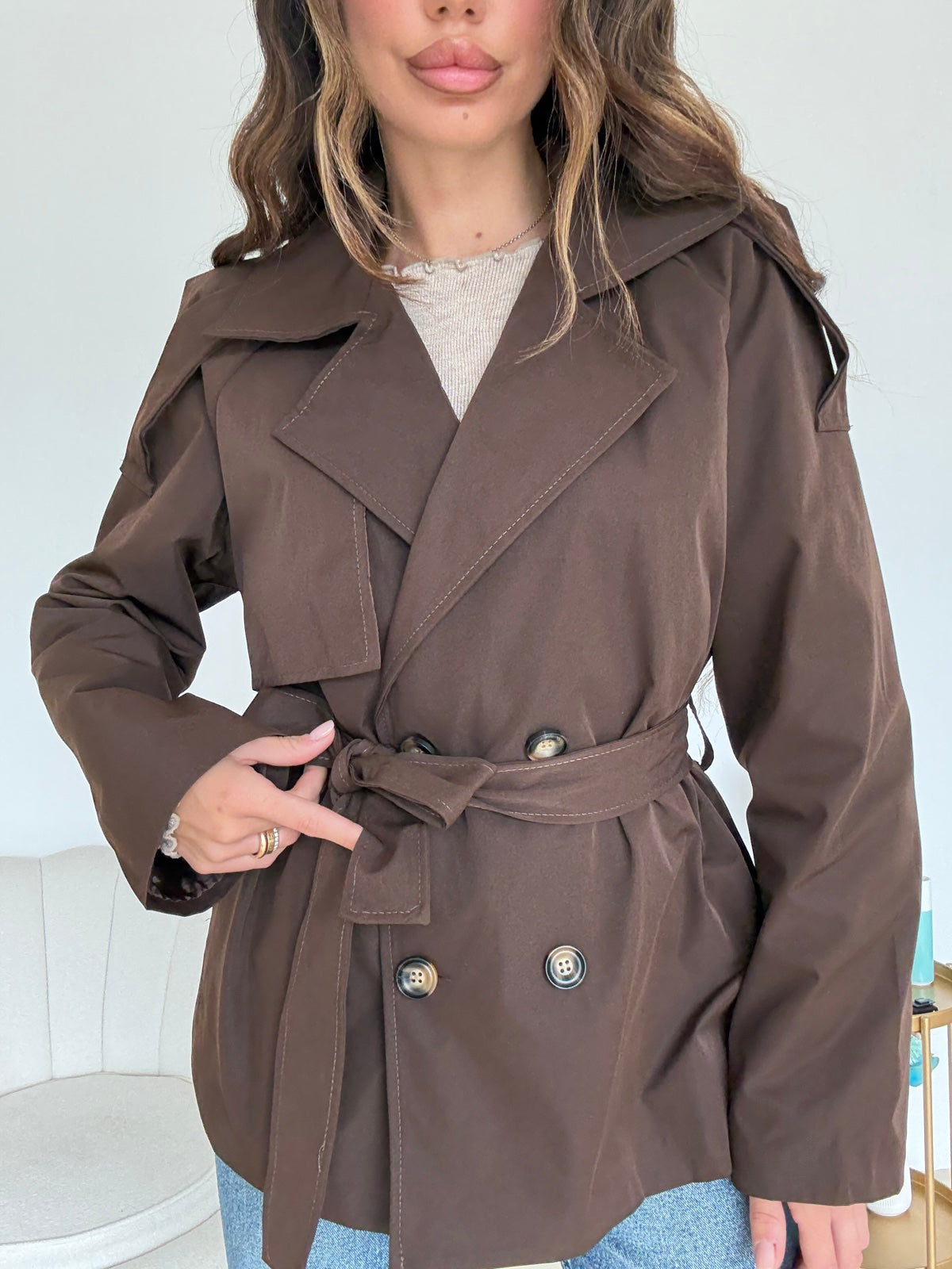 TRENCH ARIZONA CHOCO