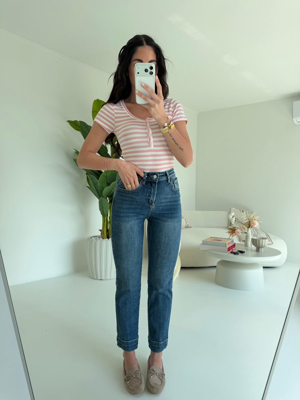 8867-JEANS MOM BRUNELLA