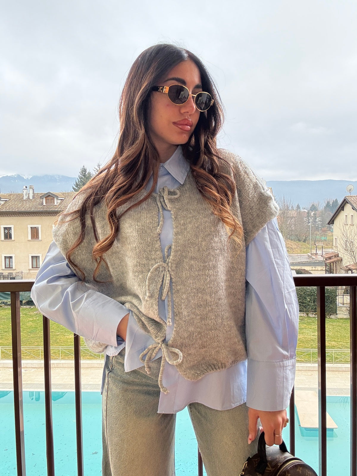 GILET OPERA GREY