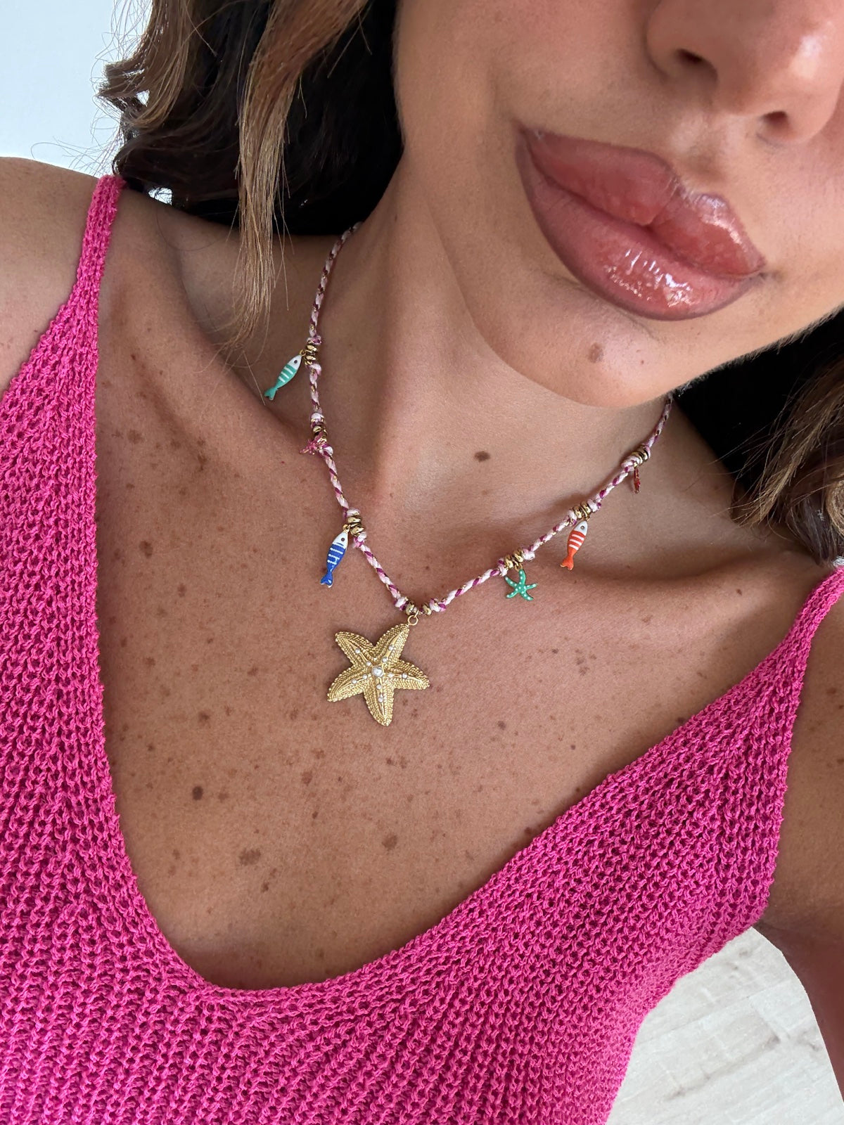 COLLANA MARINA PINK