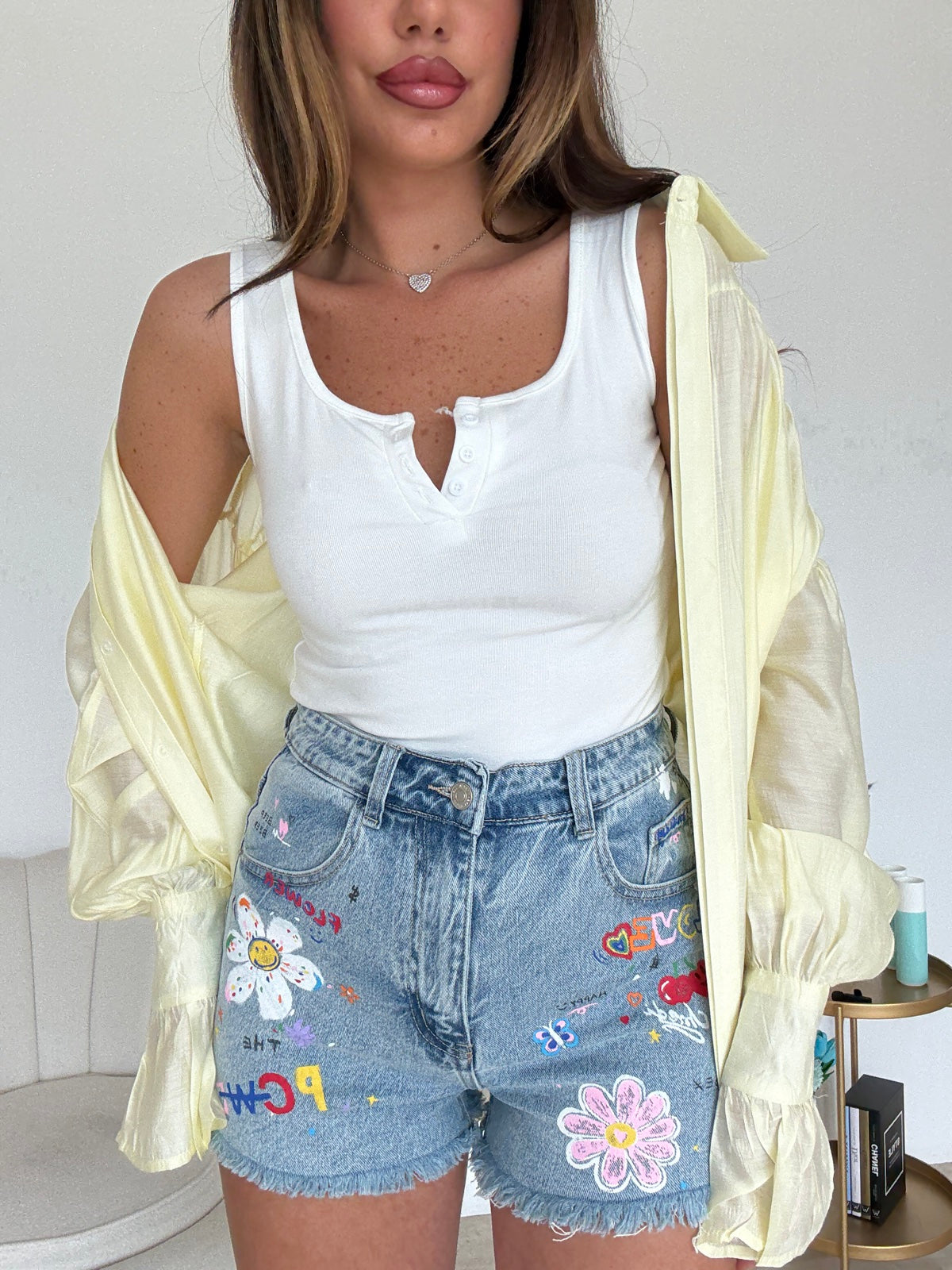 19170-CAMICIA GUARANA YELLOW