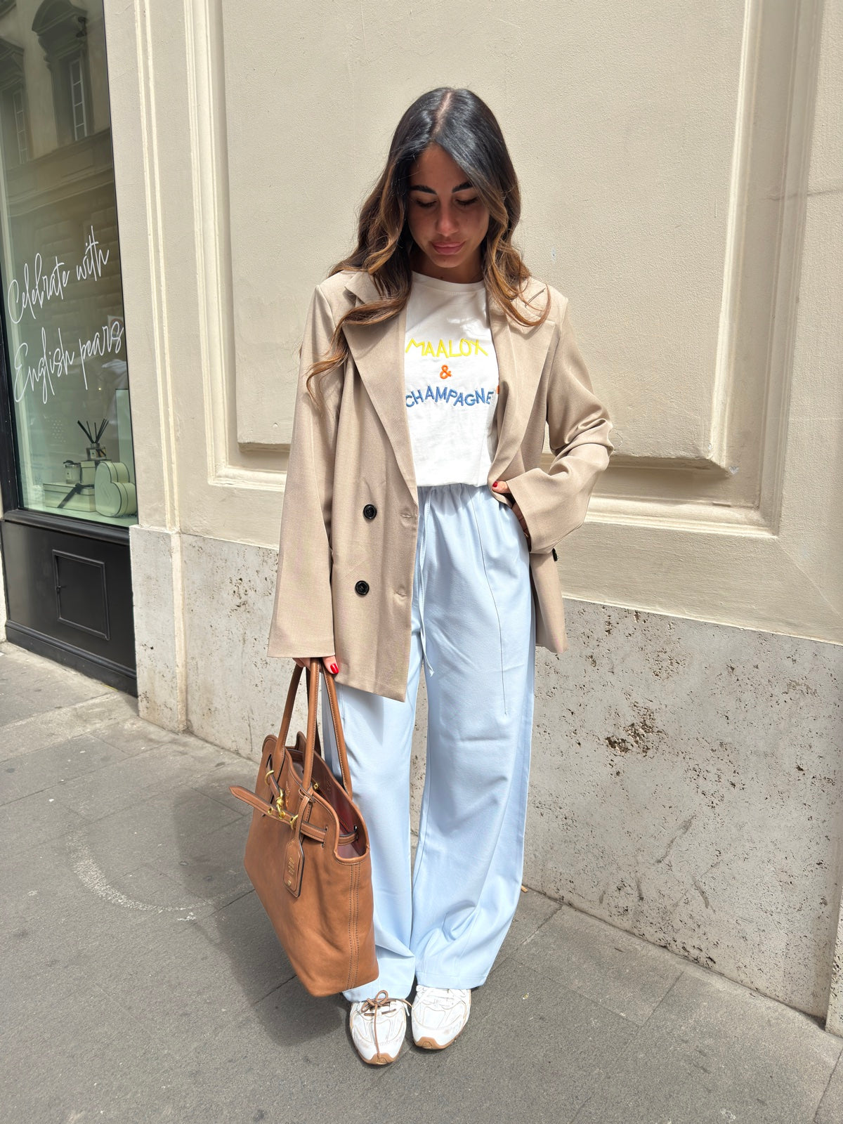 P10120-PANTALONE BOULEVARD PASTELLO