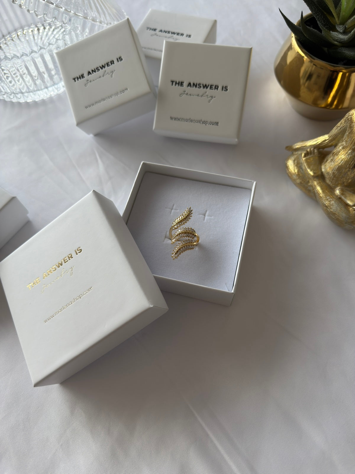 ANELLO PLUME GOLD