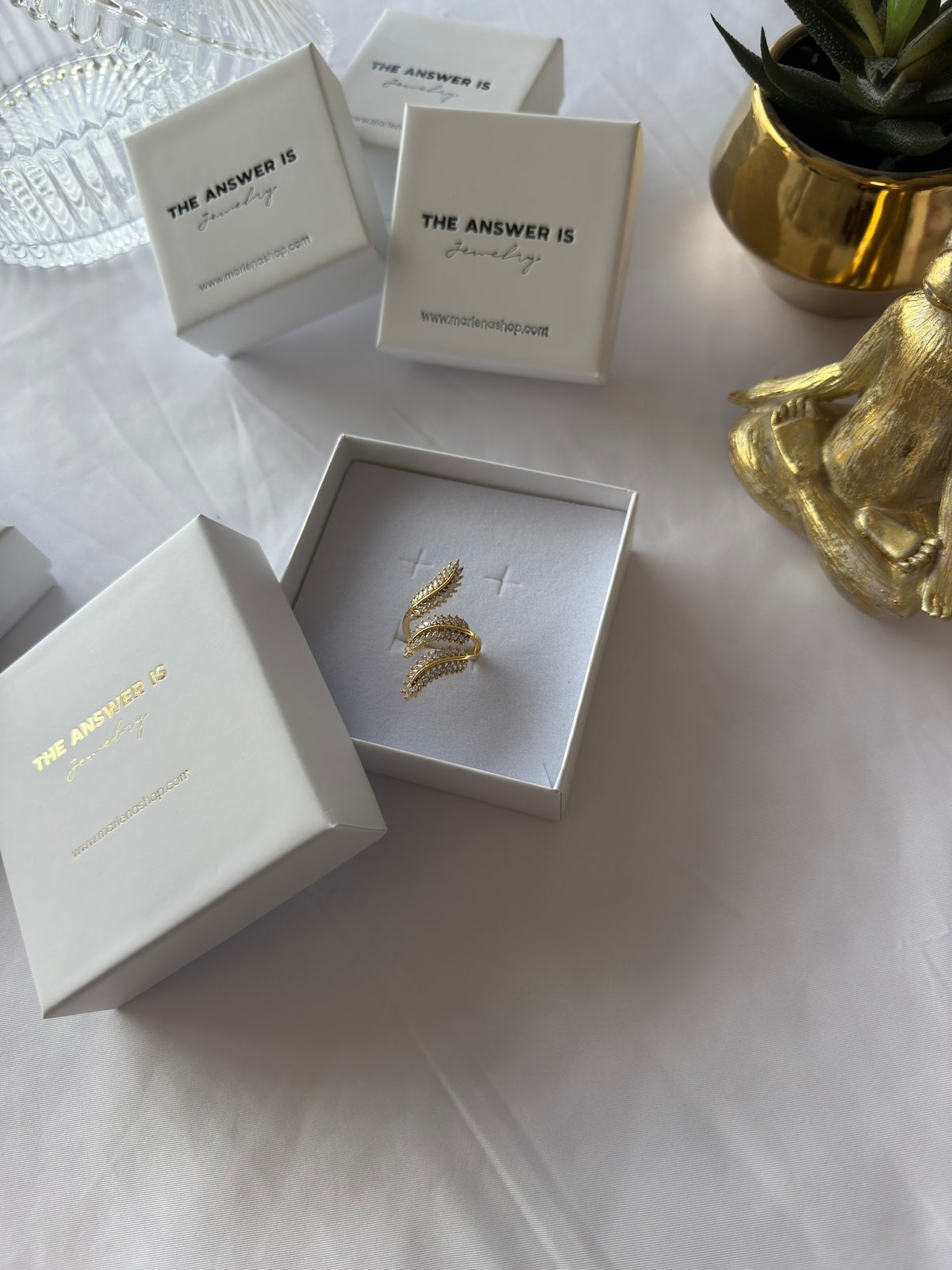 ANELLO PLUME GOLD