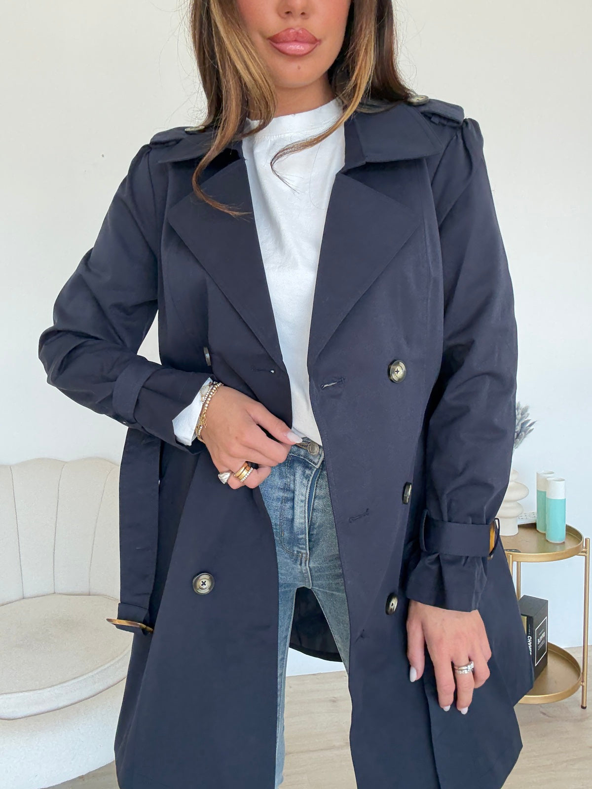 F005-TRENCH HOLMES BLU NAVY