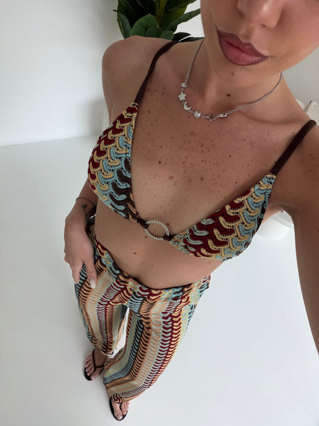 MP1211-SET BIKINI+PANTALONE BAHAMAS TAUPE