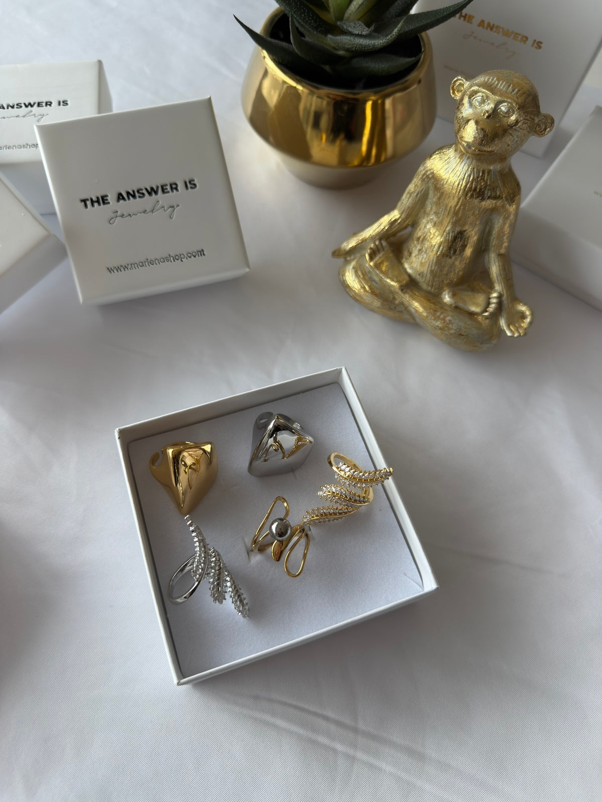 ANELLO PLUME GOLD