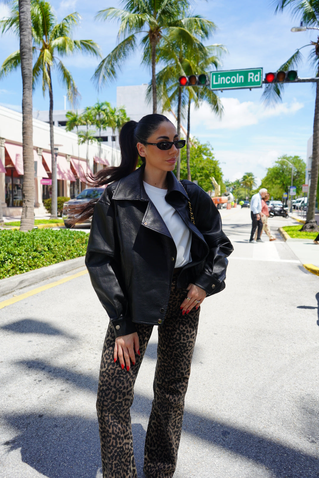 12110-BIKER LINCOLN ROAD NERO