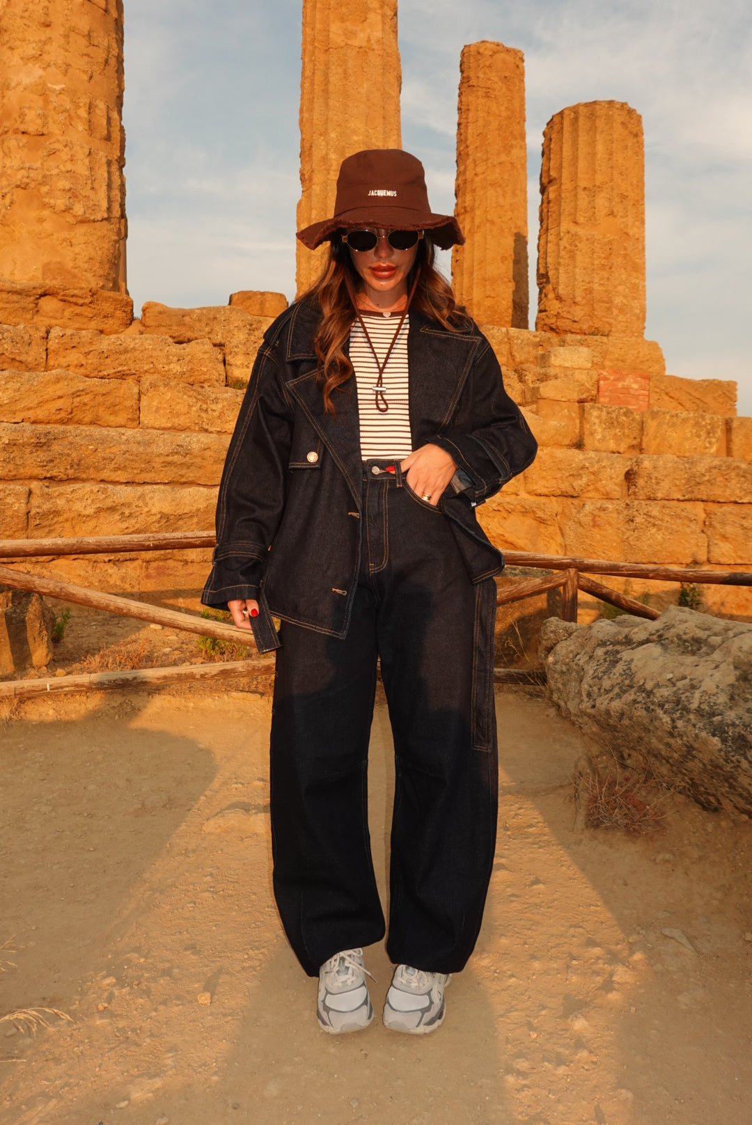 H3939-CAMICIA IN DENIM AGRIGENTO