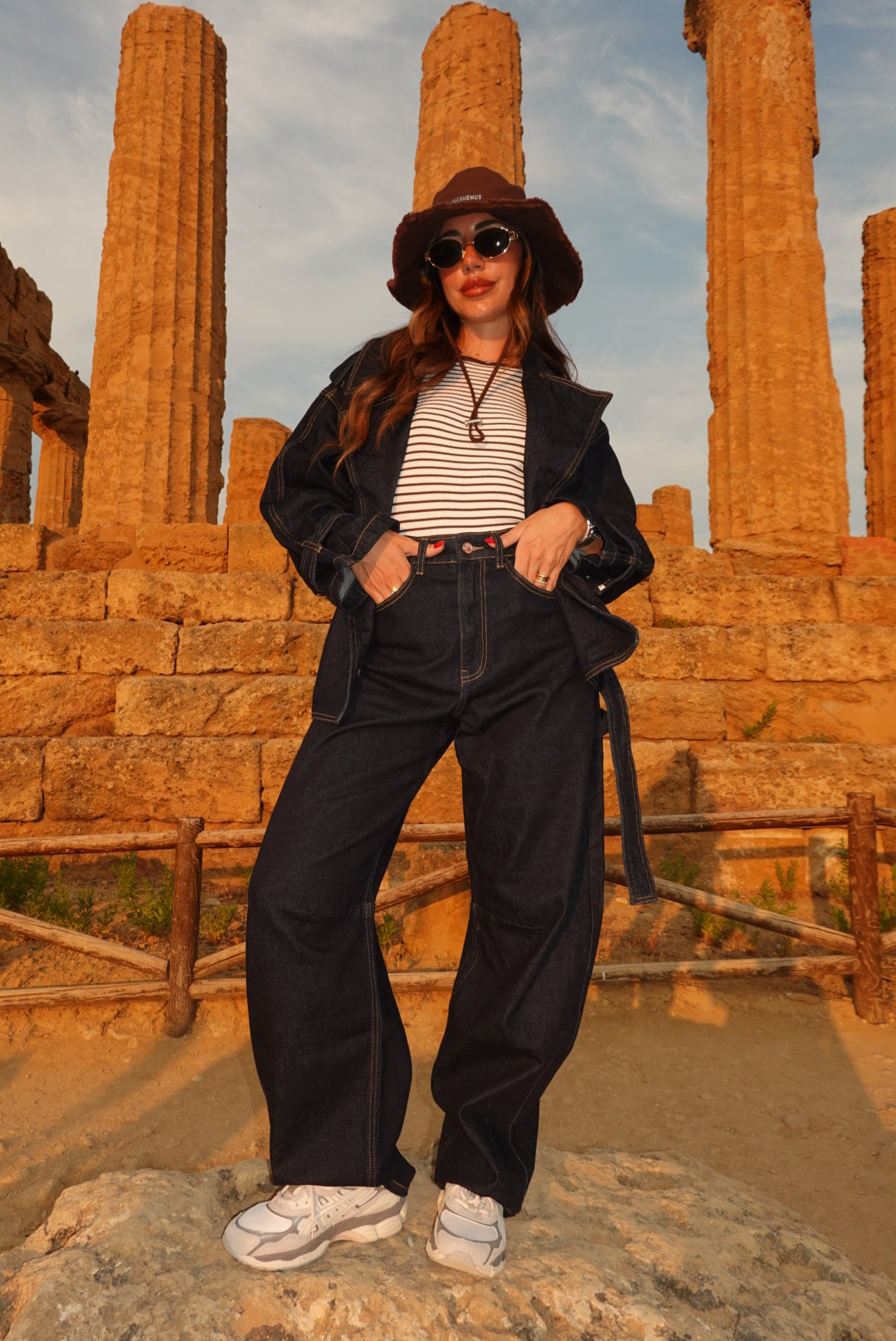 H3939-CAMICIA IN DENIM AGRIGENTO