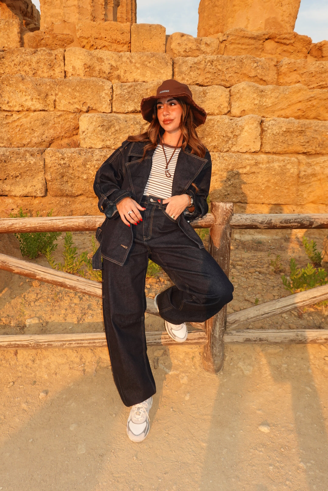 H3939-CAMICIA IN DENIM AGRIGENTO