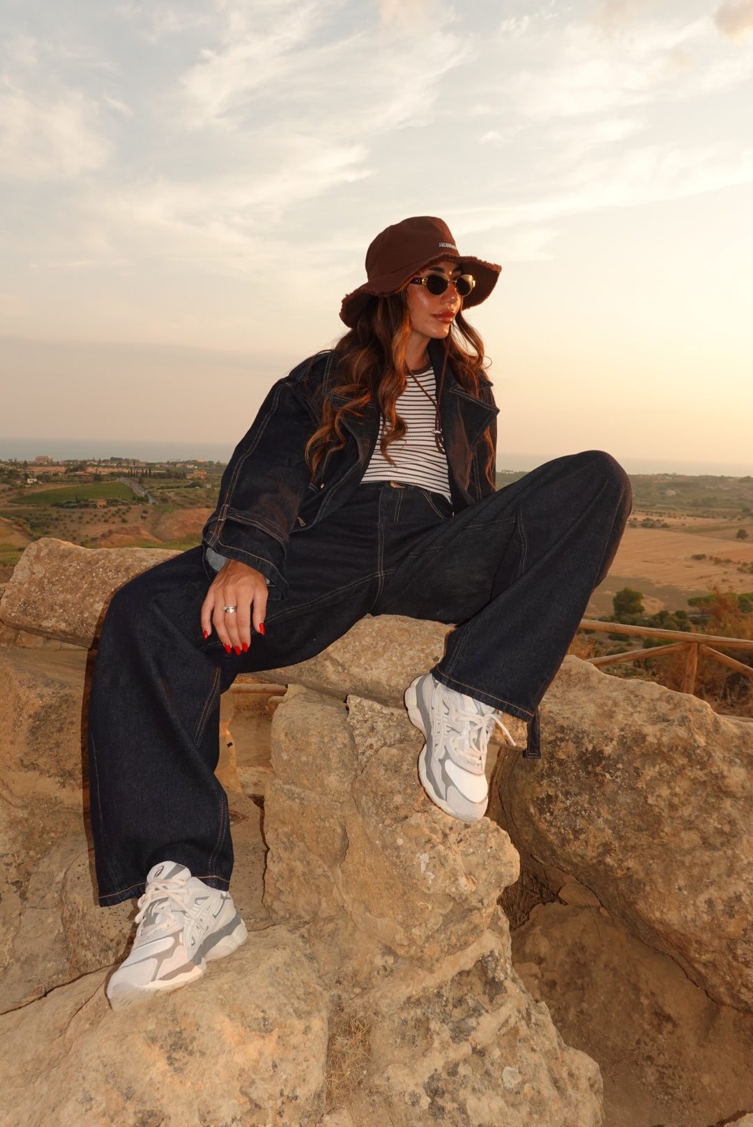H5039-JEANS SLOUCHY VALLE DEI TEMPLI
