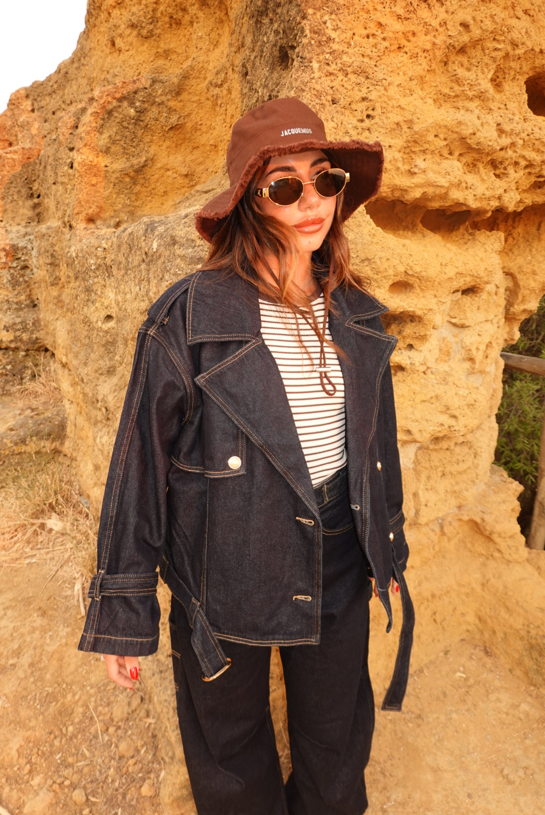 H3939-CAMICIA IN DENIM AGRIGENTO