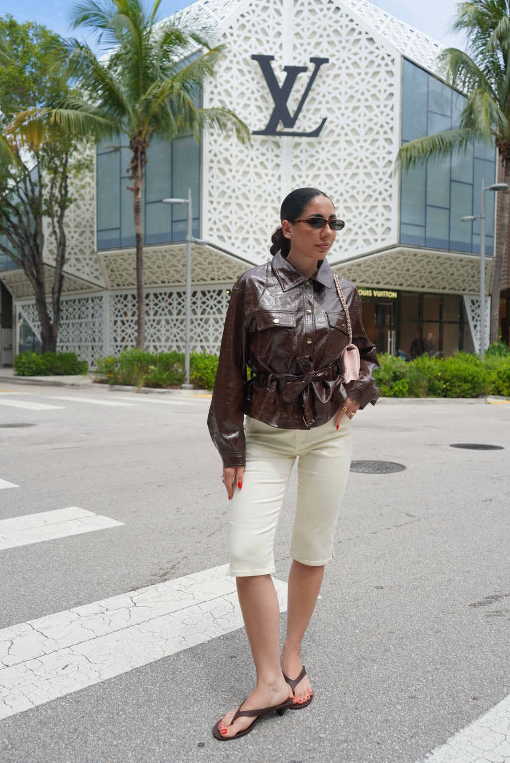 MG-1583-PANTALONE CAPRI MILK