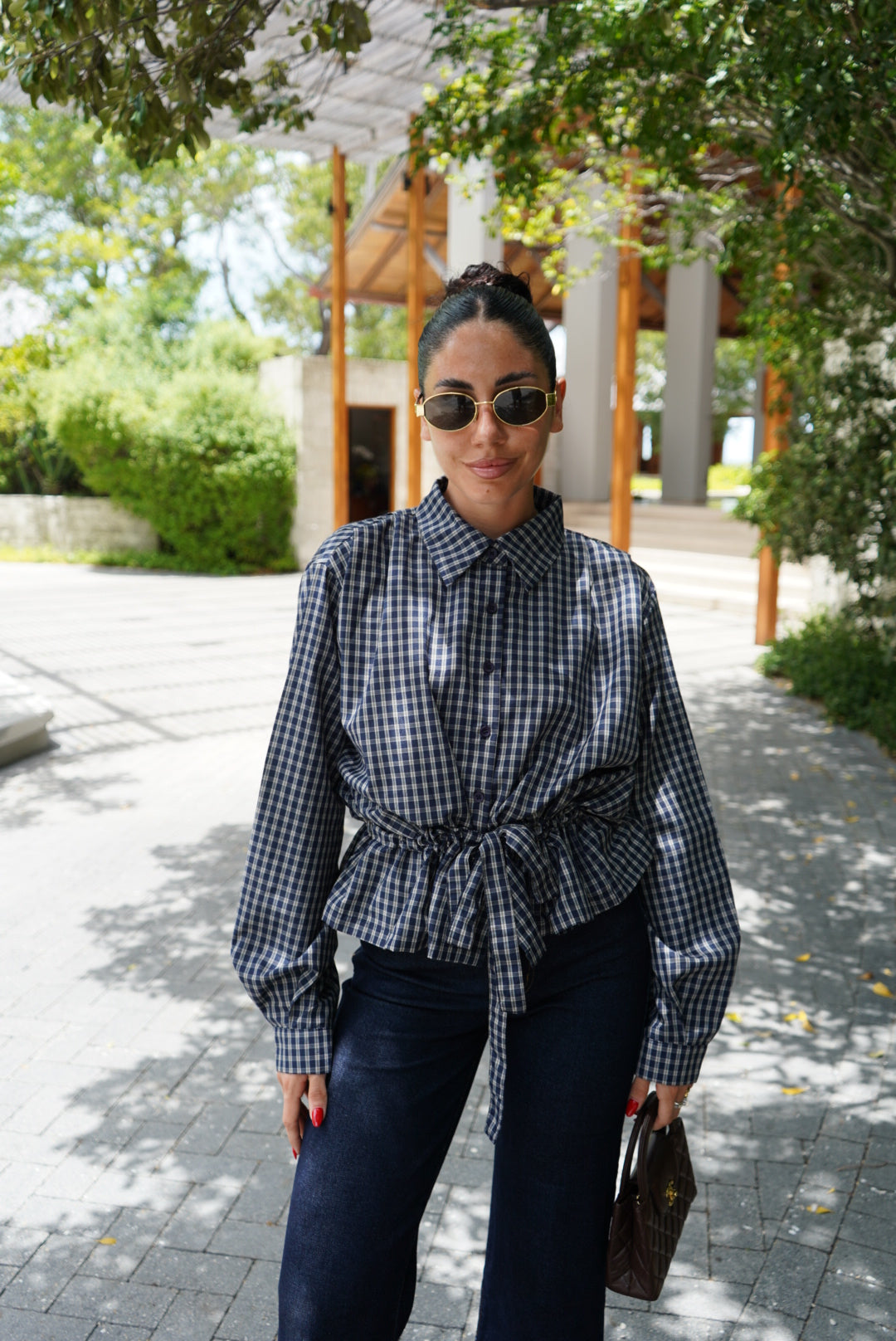209-CAMICIA AMANYARA NAVY