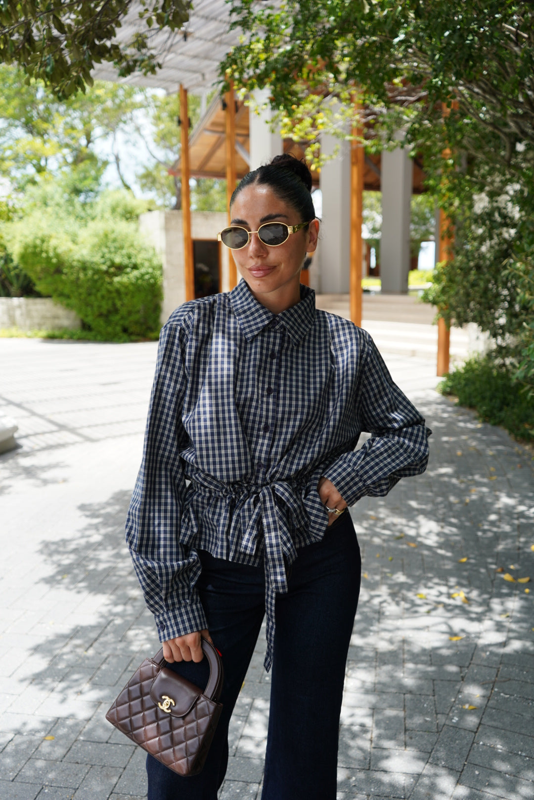 209-CAMICIA AMANYARA NAVY
