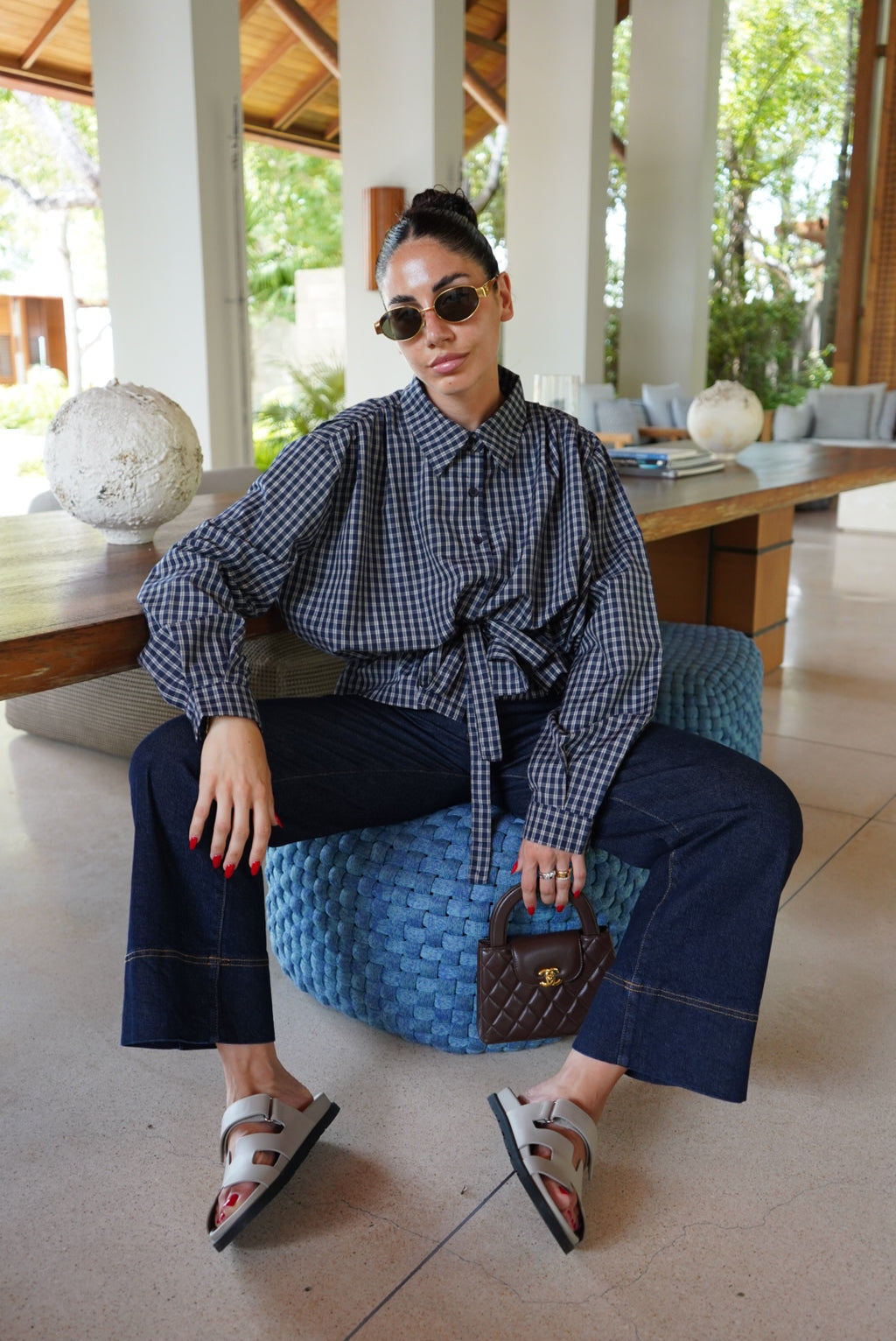 209-CAMICIA AMANYARA NAVY