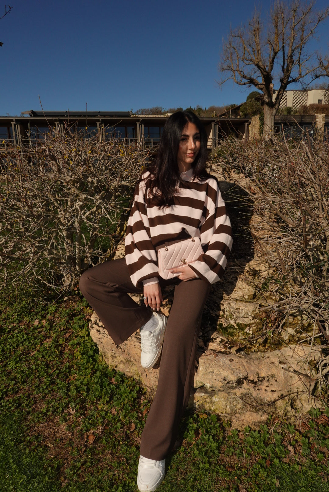 VS9002-36-PANTALONE PALAZZO BISTROT CHOCO