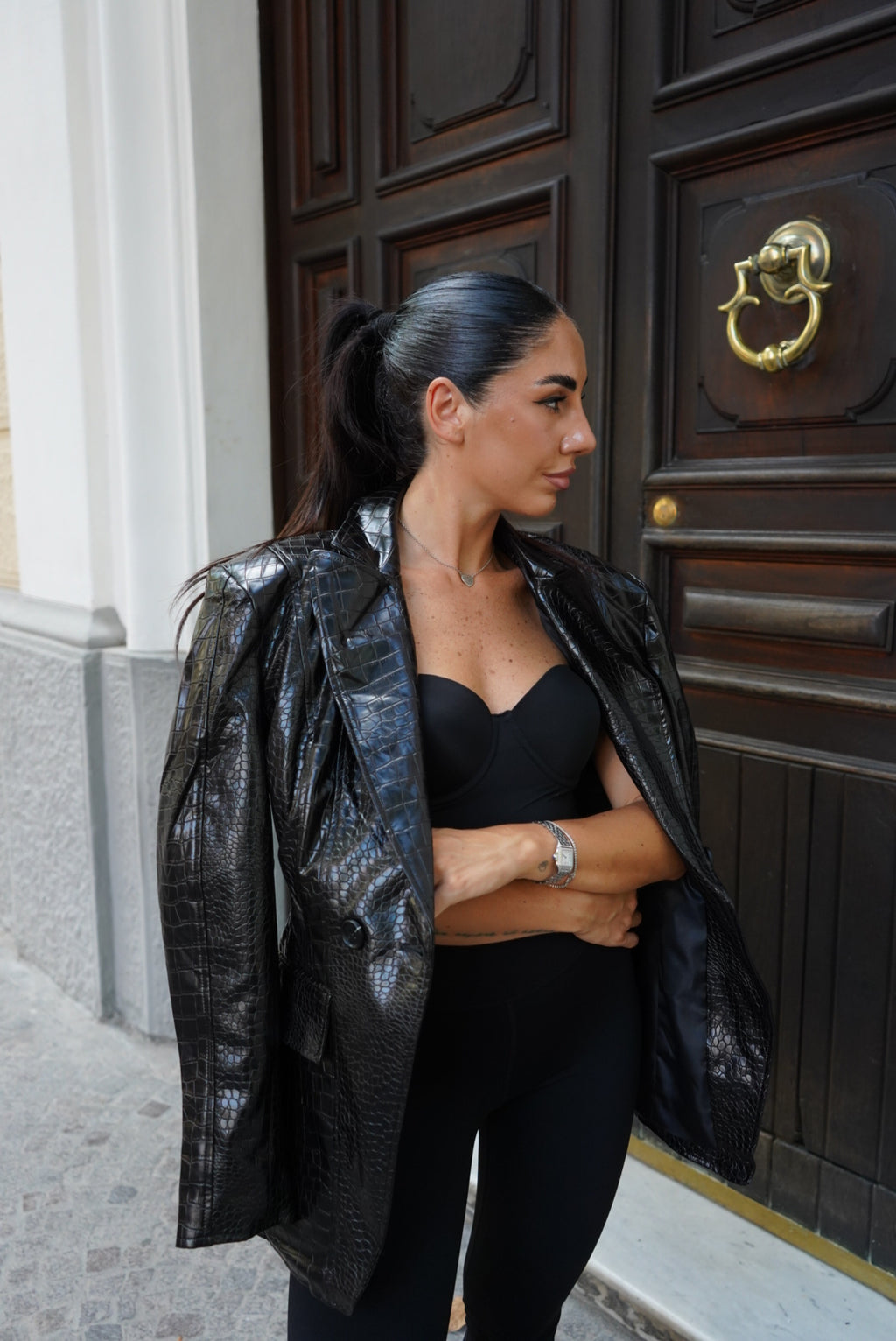 DD130-BLAZER SCARLATTI NERO