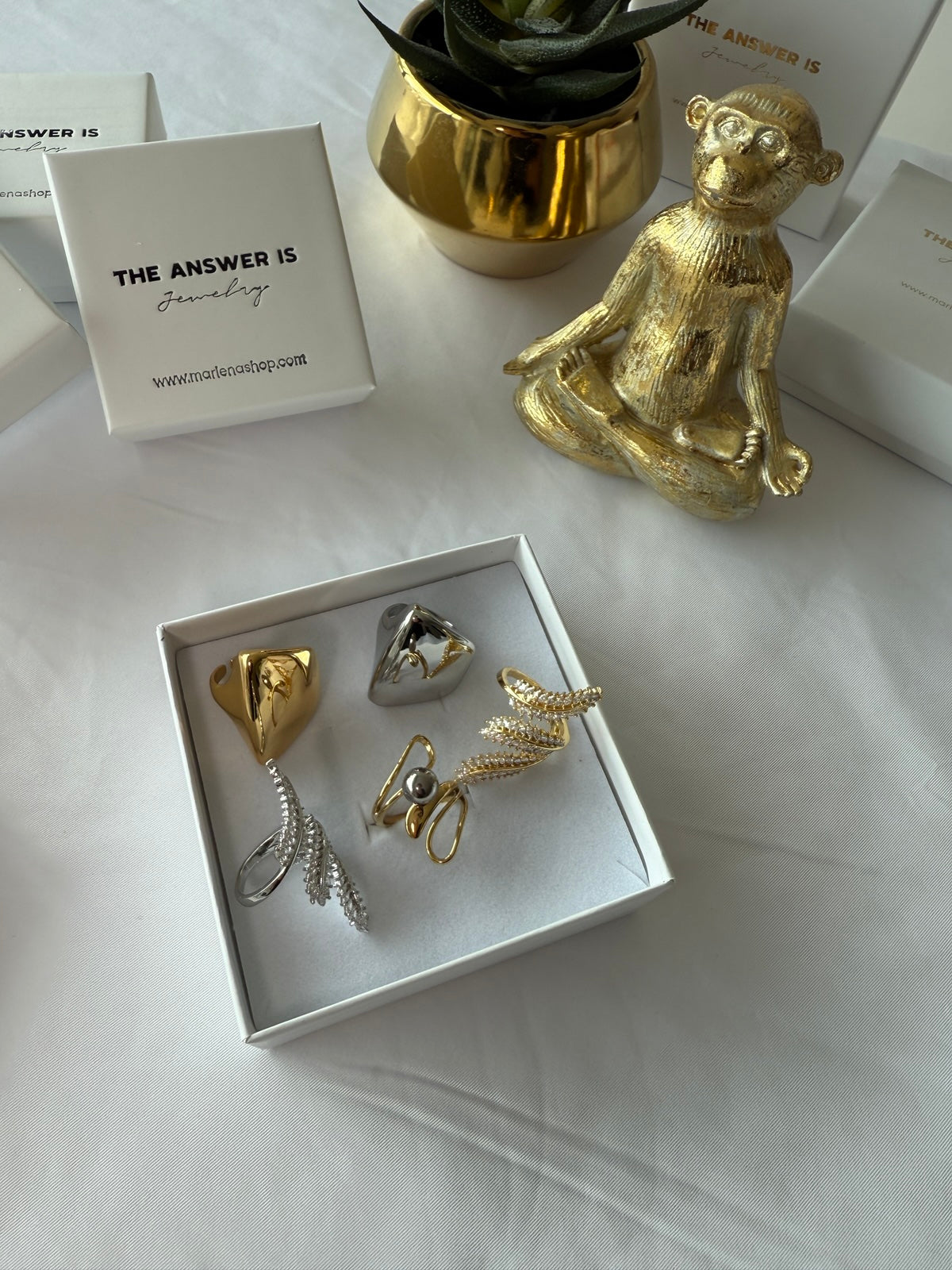 ANELLO PLUME GOLD