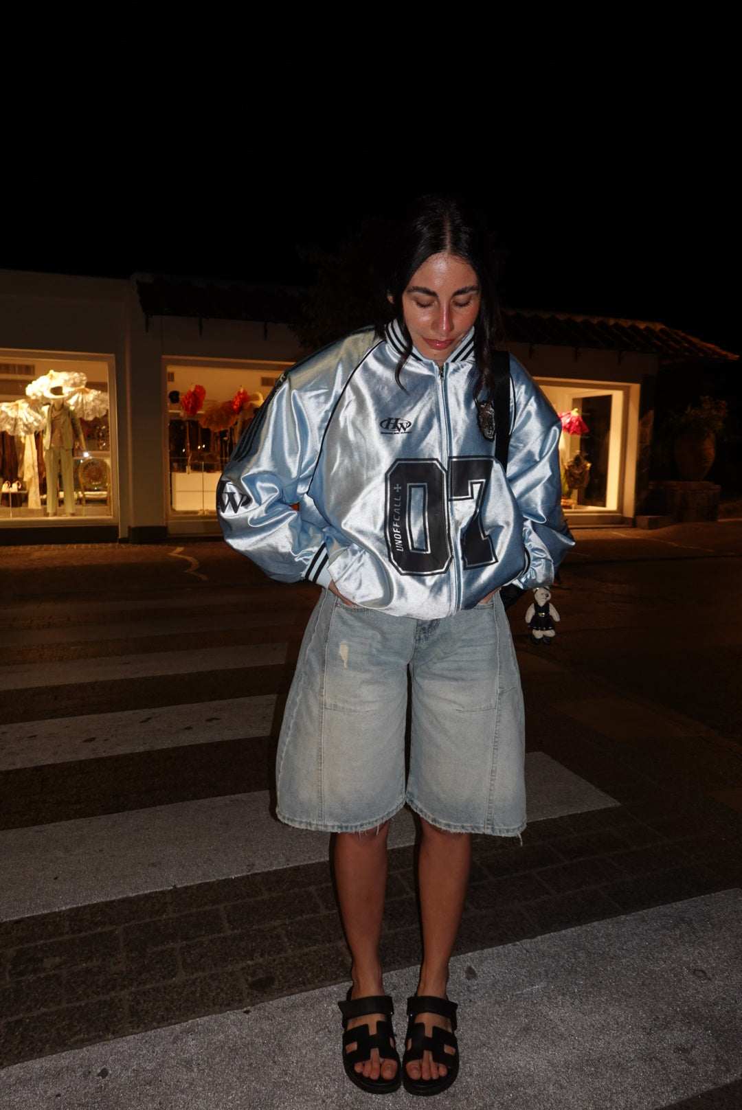 W51954-BOMBER USA AZZURRO