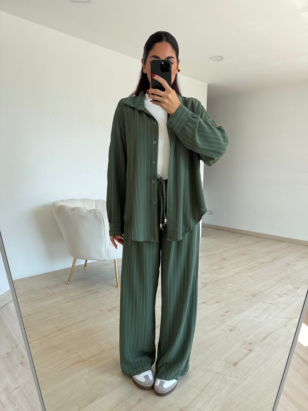 COORDINATO CHALK MILITARE