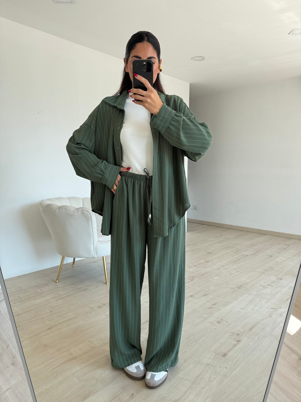 COORDINATO CHALK MILITARE