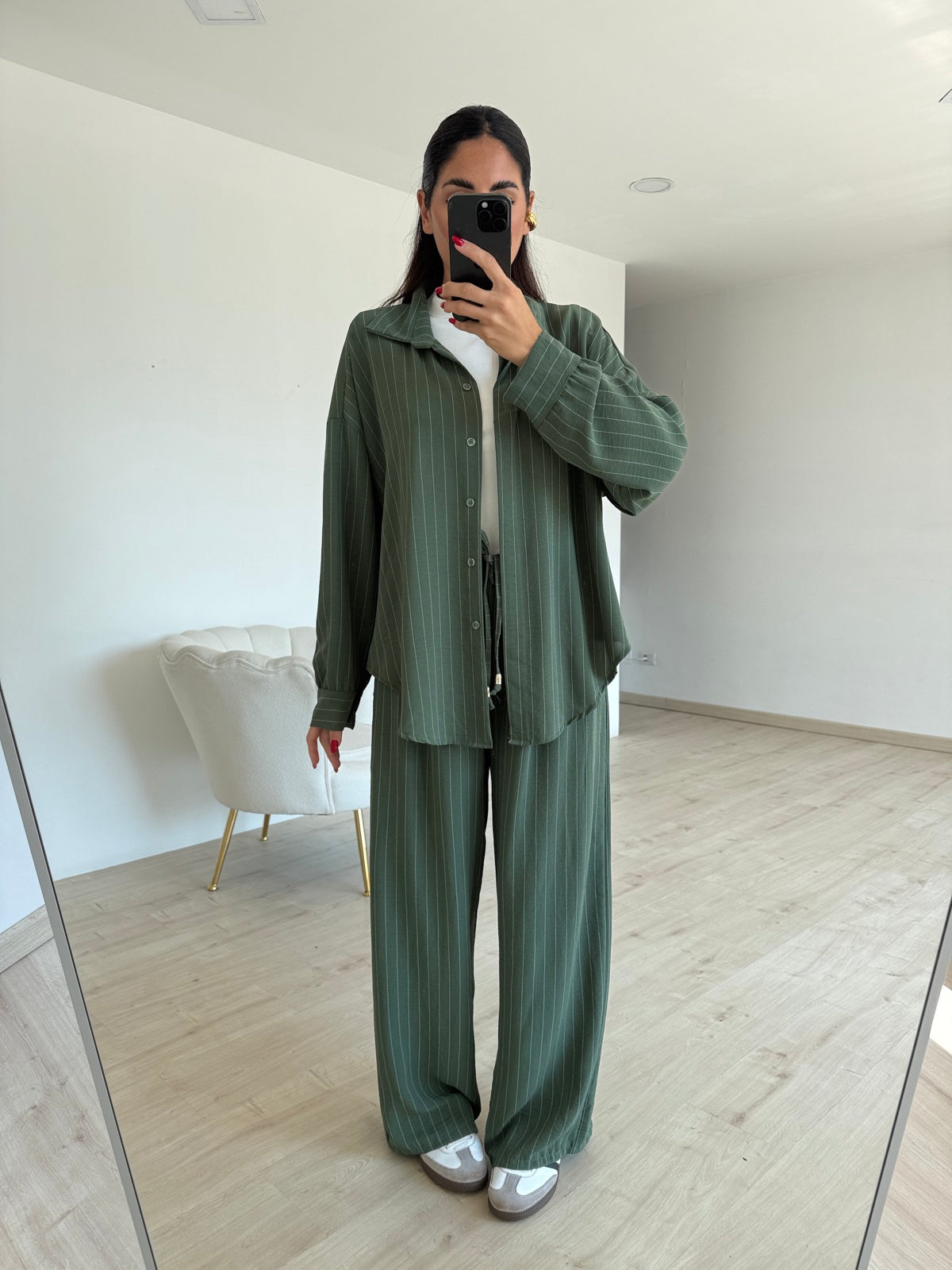 COORDINATO CHALK MILITARE