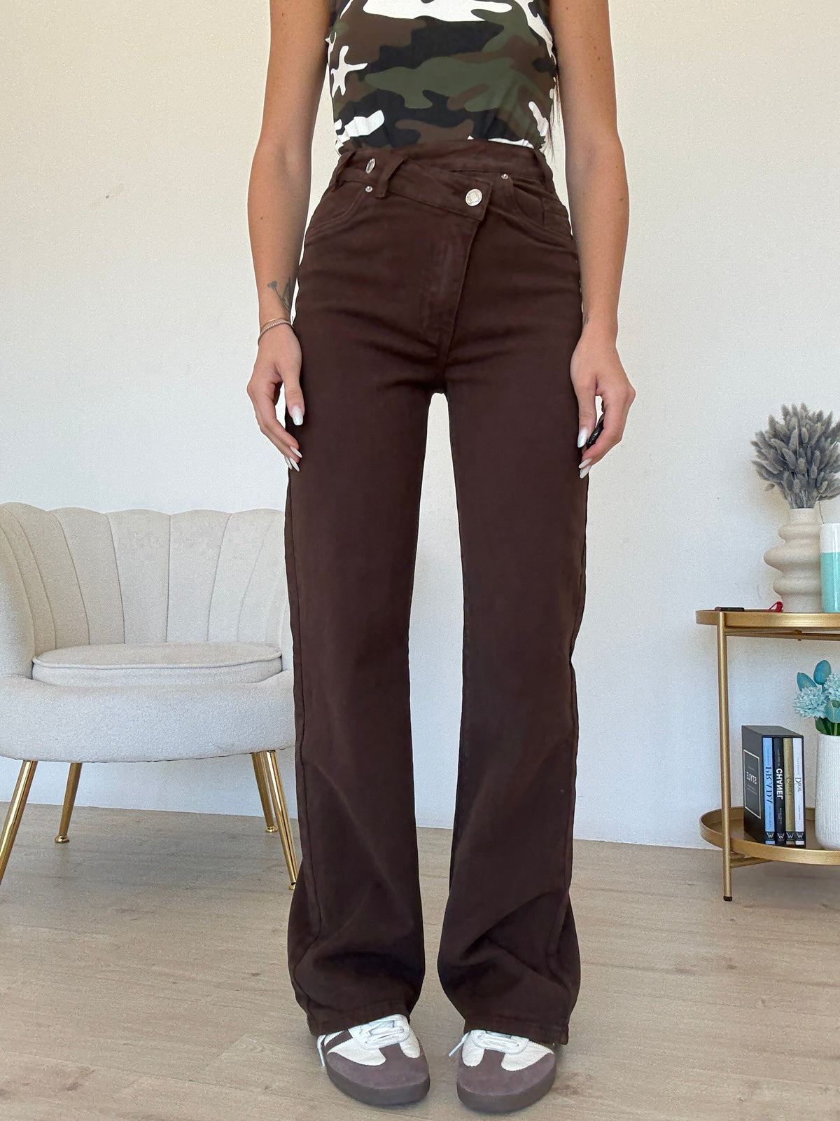 8949-26-JEANS STREET  CHOCO