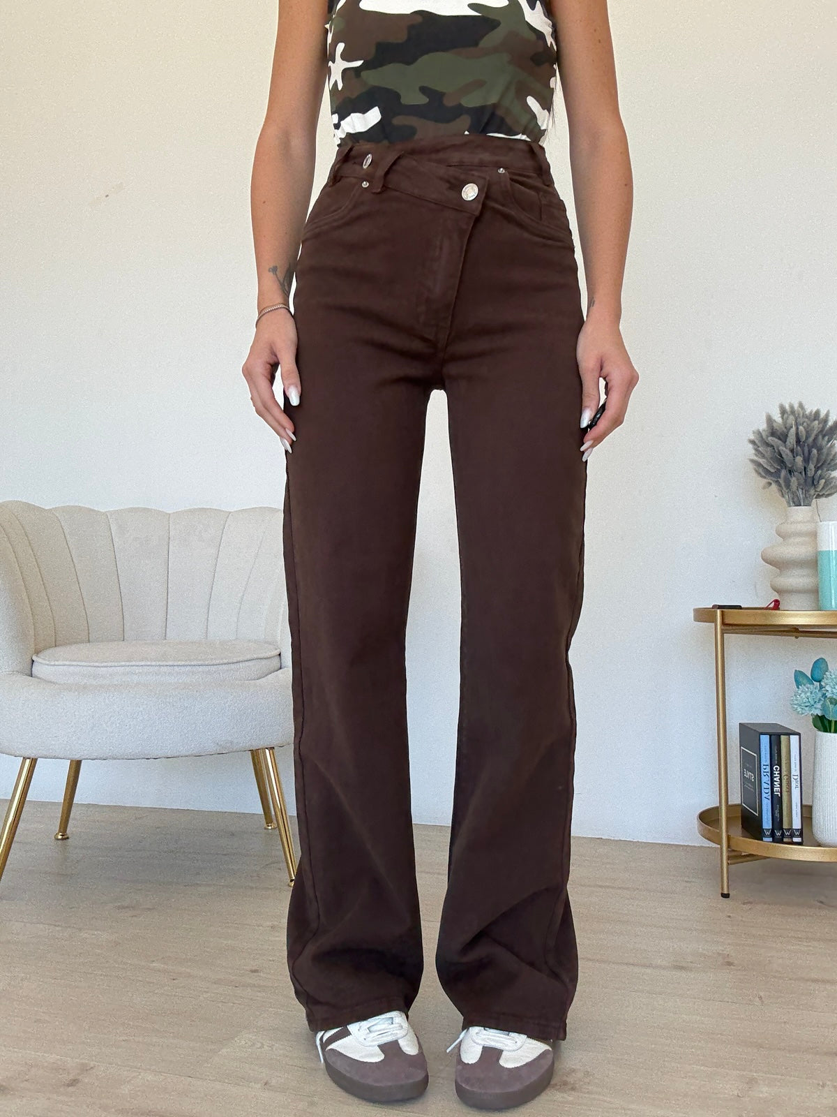 8949-26-JEANS STREET  CHOCO