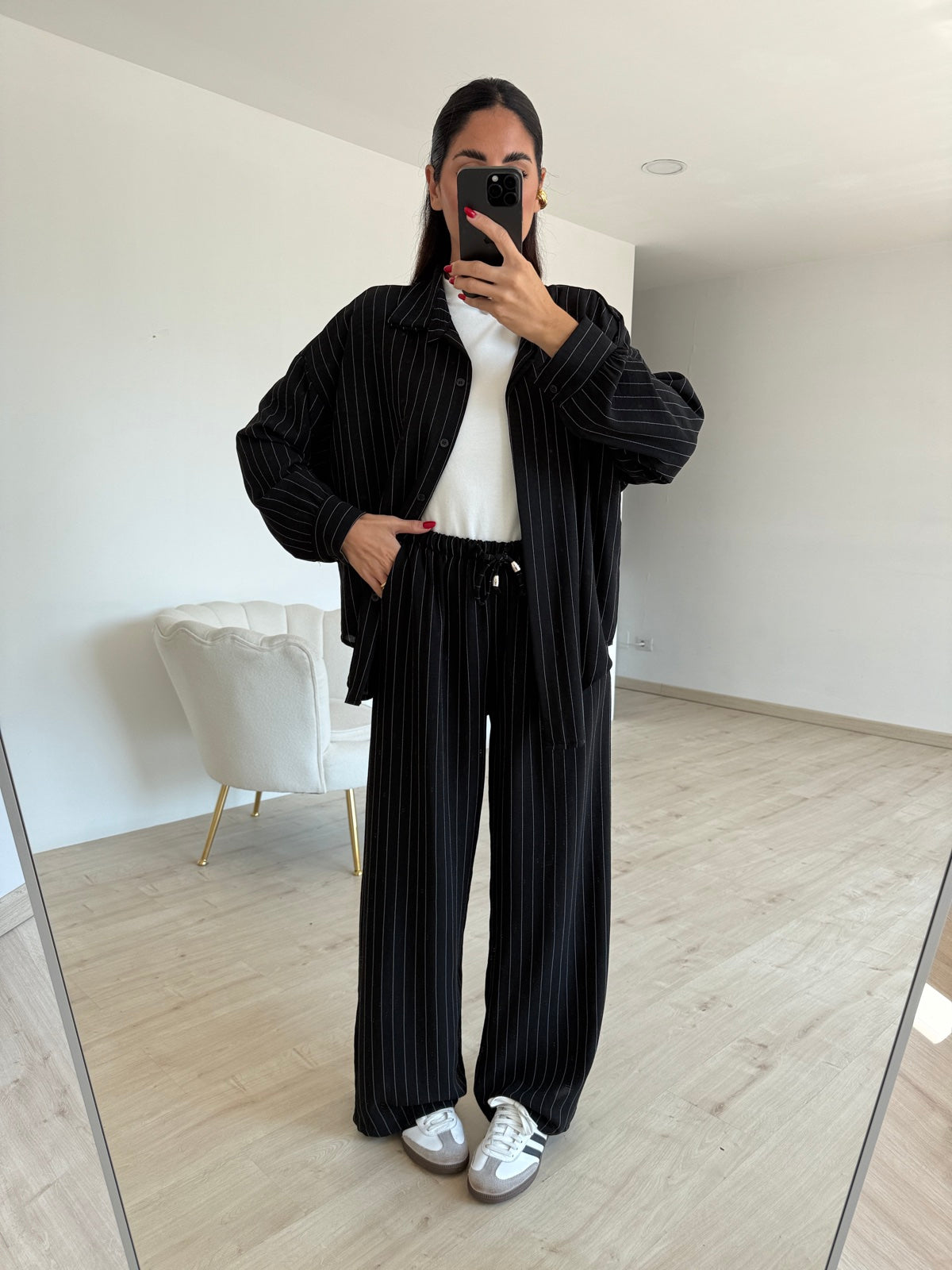 COORDINATO CHALK NERO