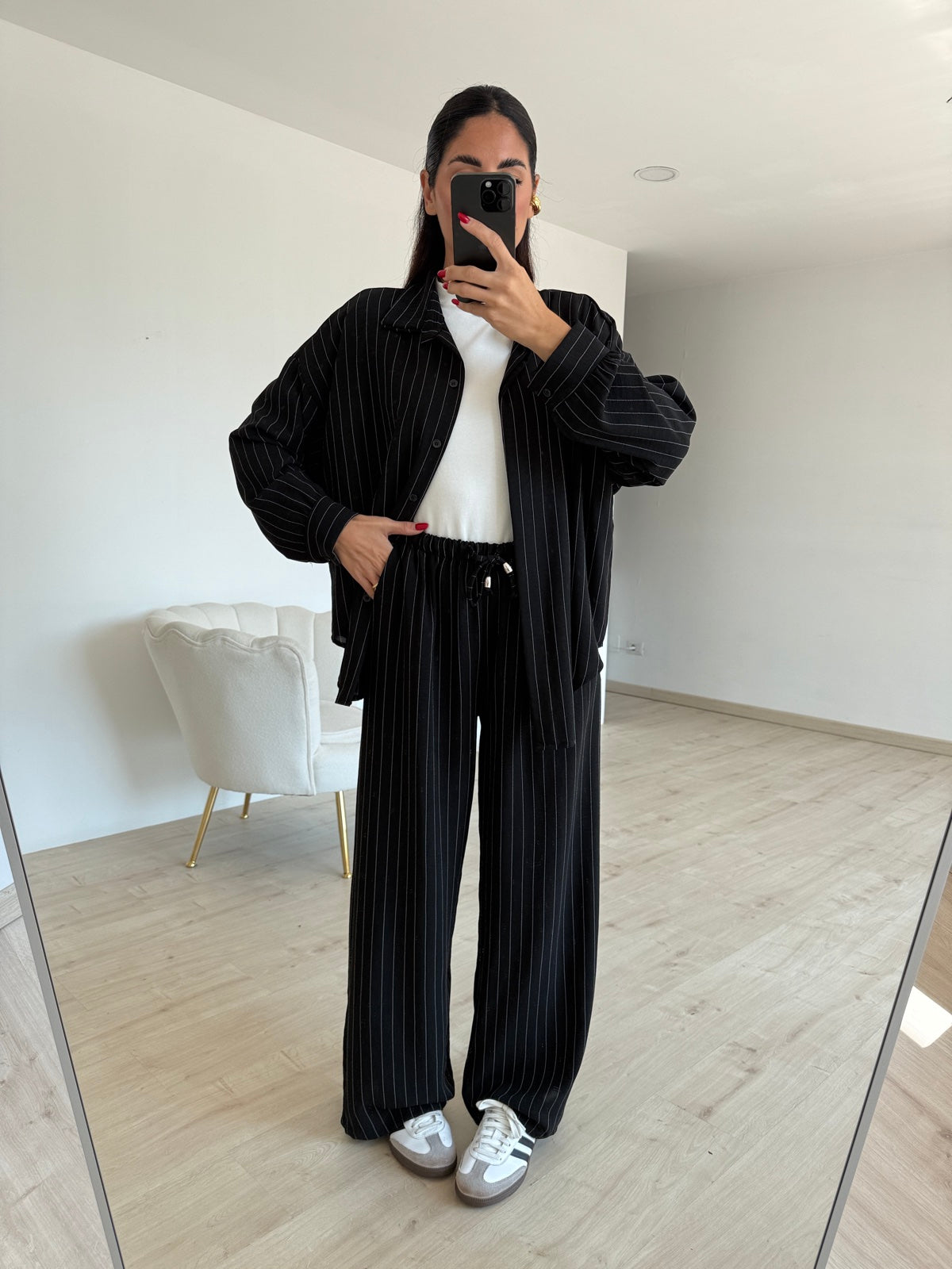 COORDINATO CHALK NERO