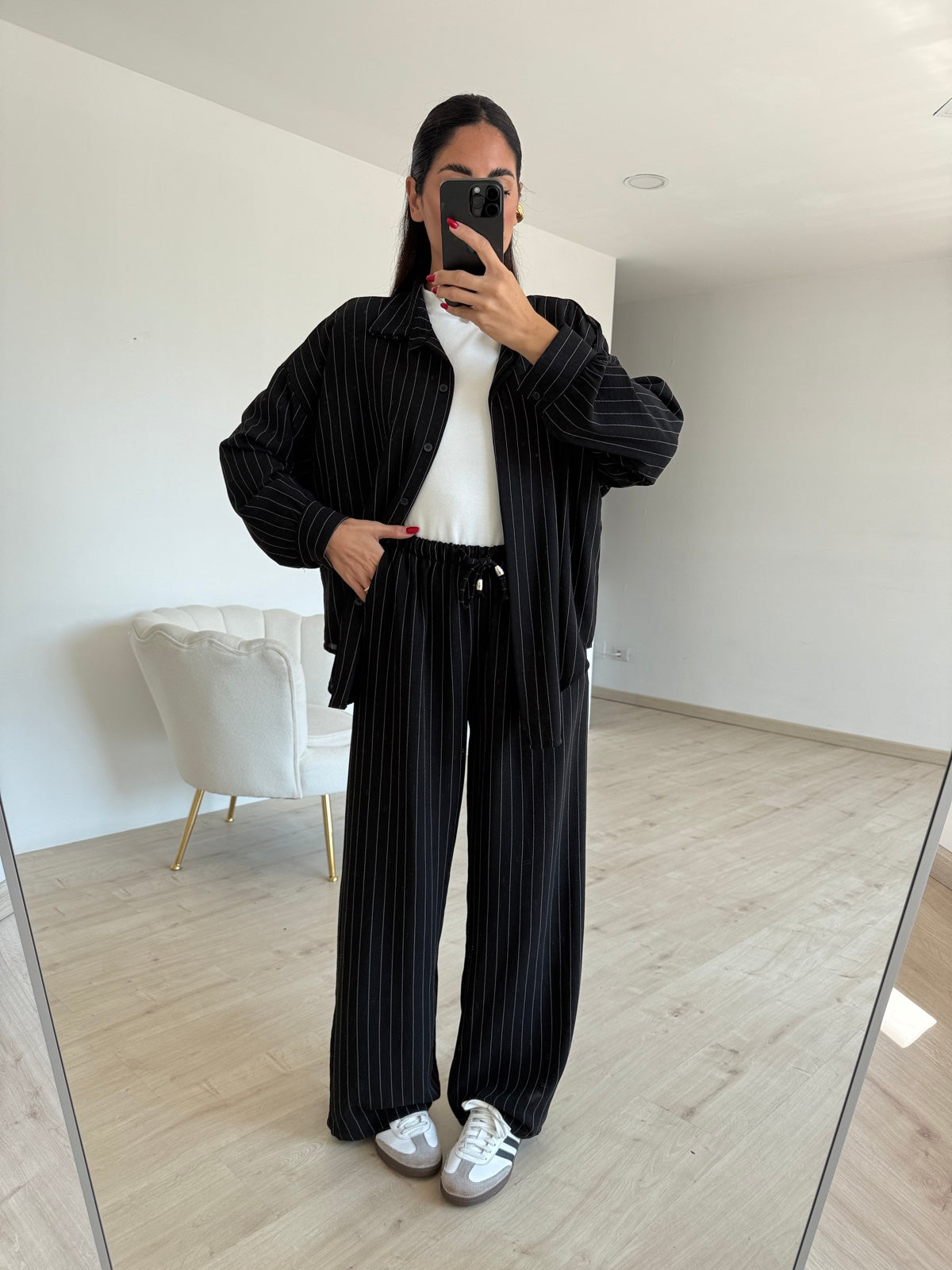 COORDINATO CHALK NERO