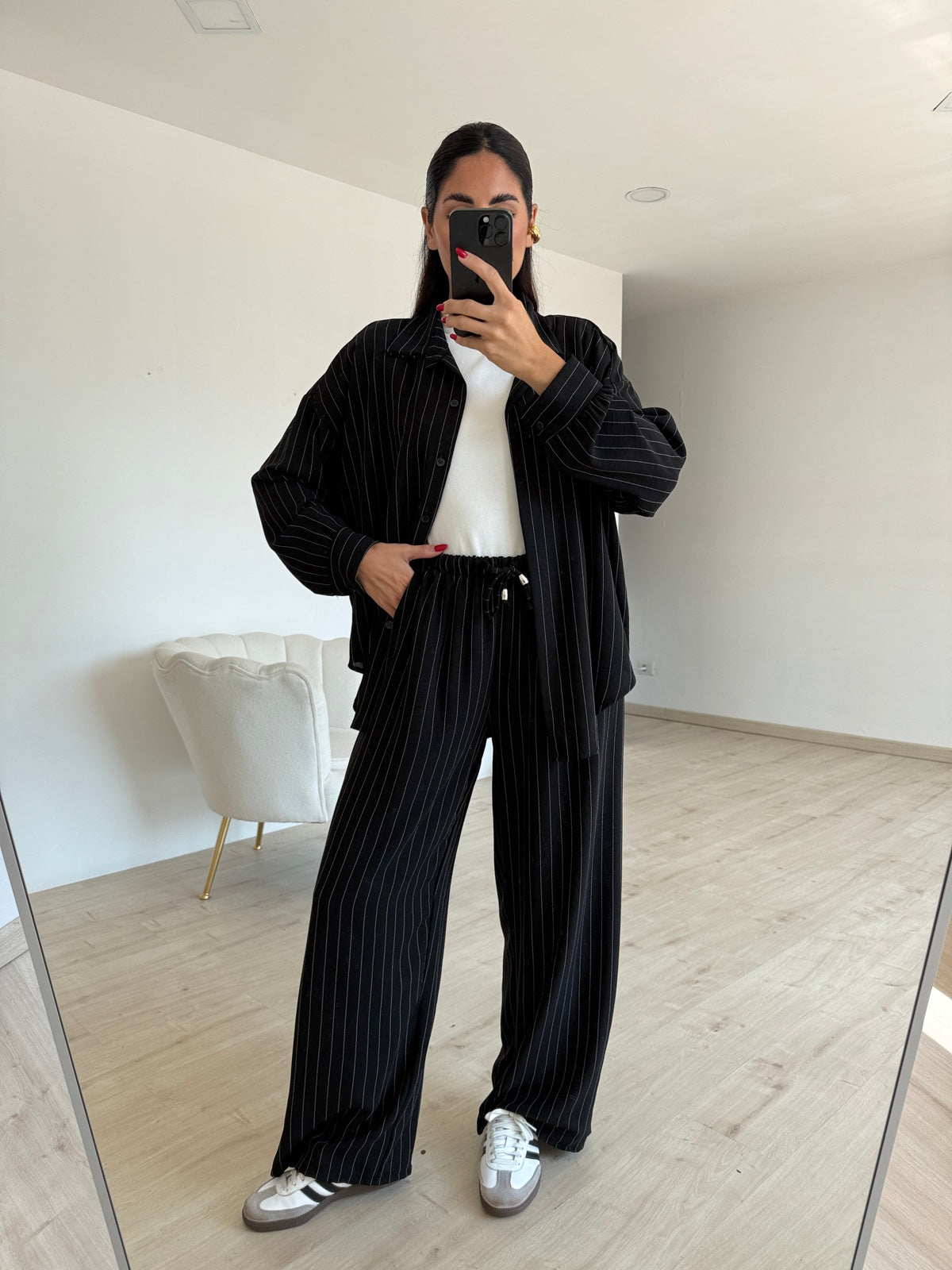 COORDINATO CHALK NERO