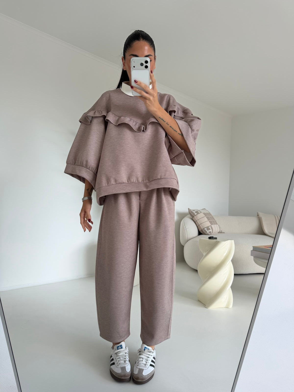 COORDINATO BALZA TAUPE