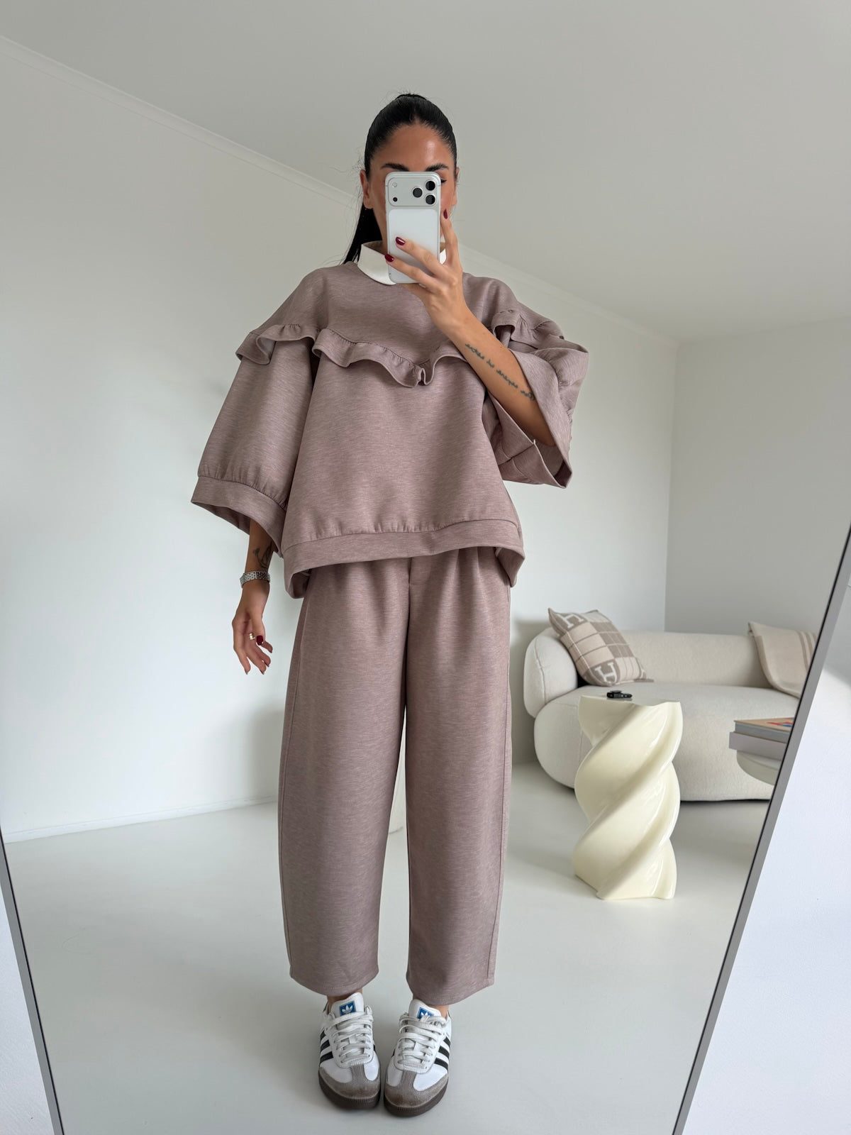 COORDINATO BALZA TAUPE