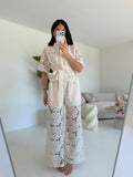 FMC-409-COORDINATO MACRAME' BURRO