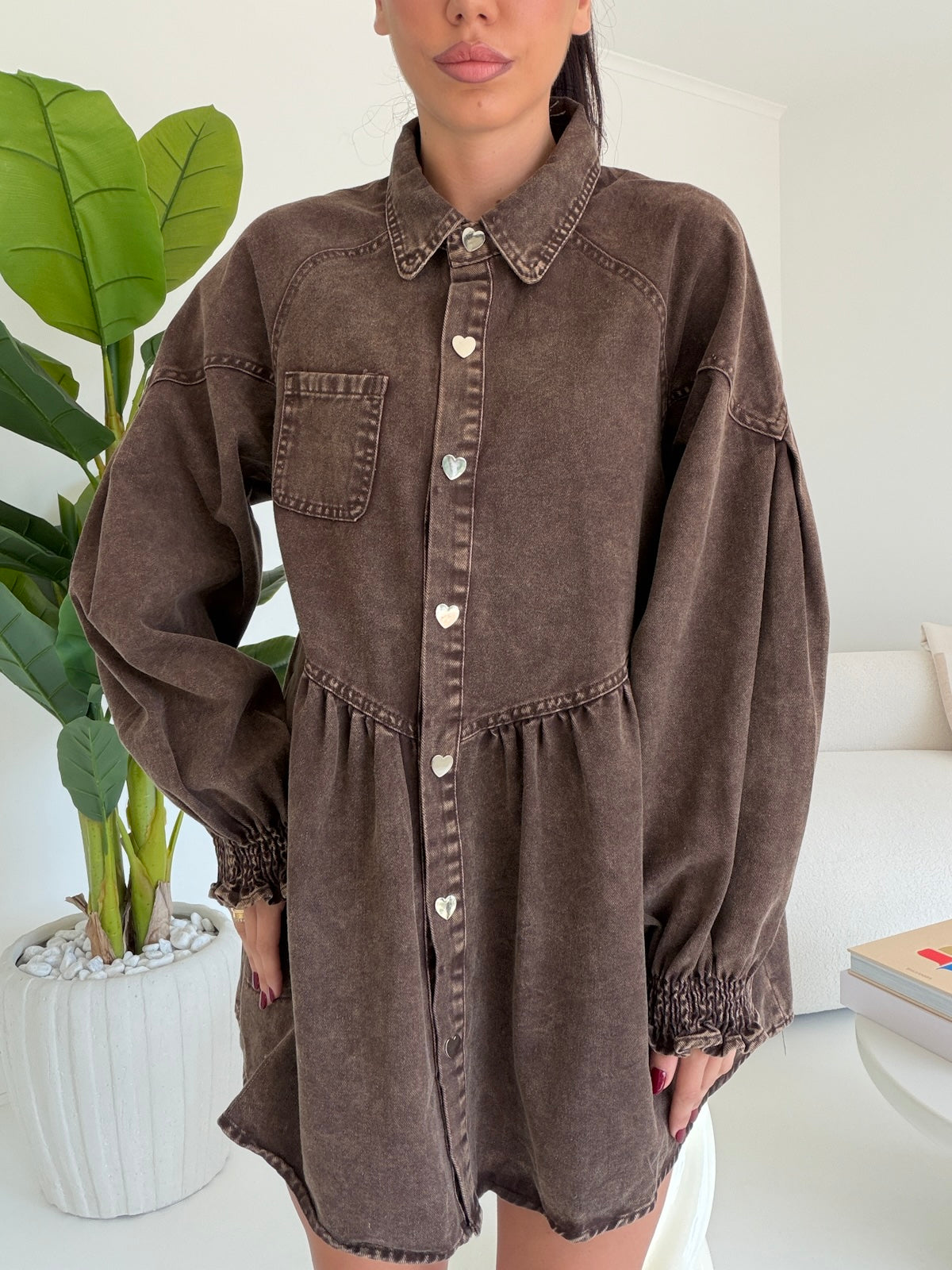 2749-MINI ABITO CHOCO