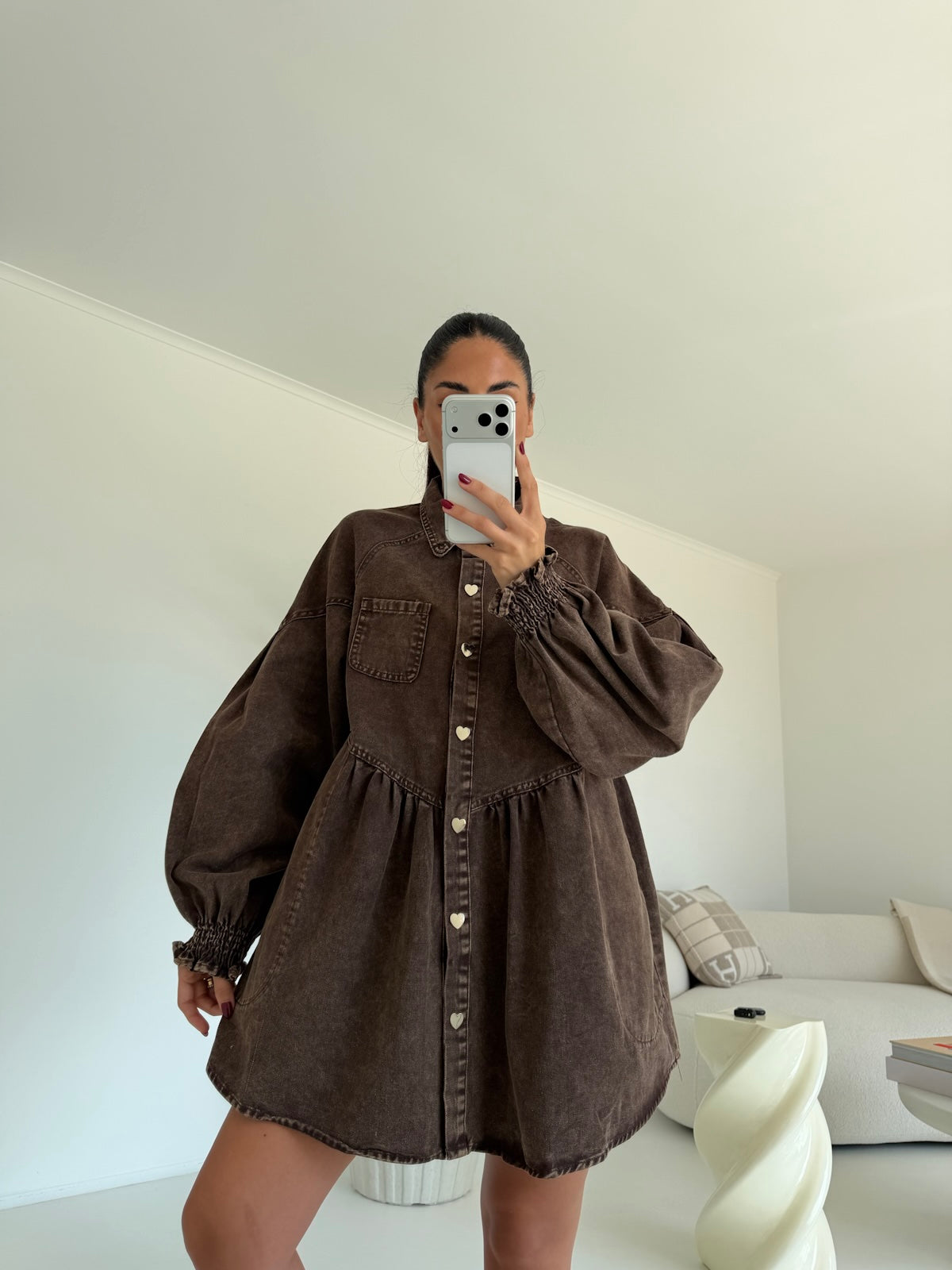 2749-MINI ABITO CHOCO