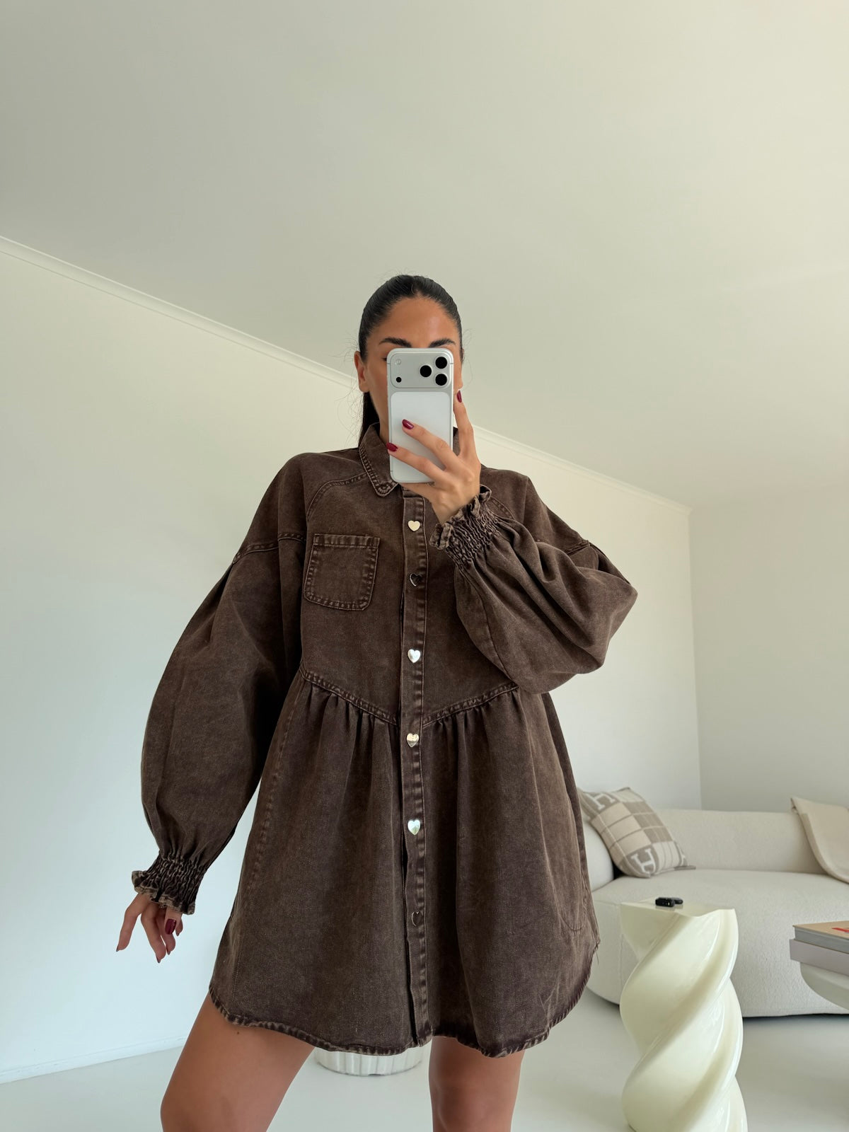2749-MINI ABITO CHOCO