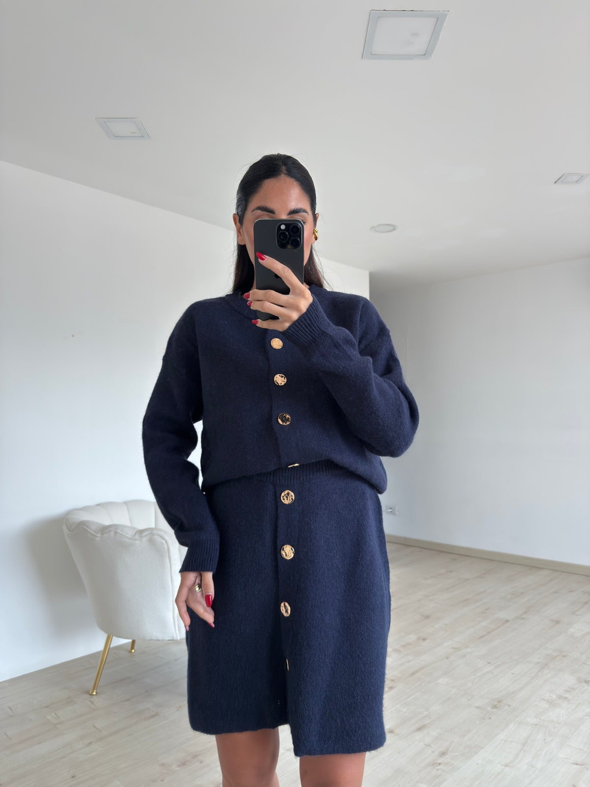 AY64988-COORDINATO PICCADILLY NAVY
