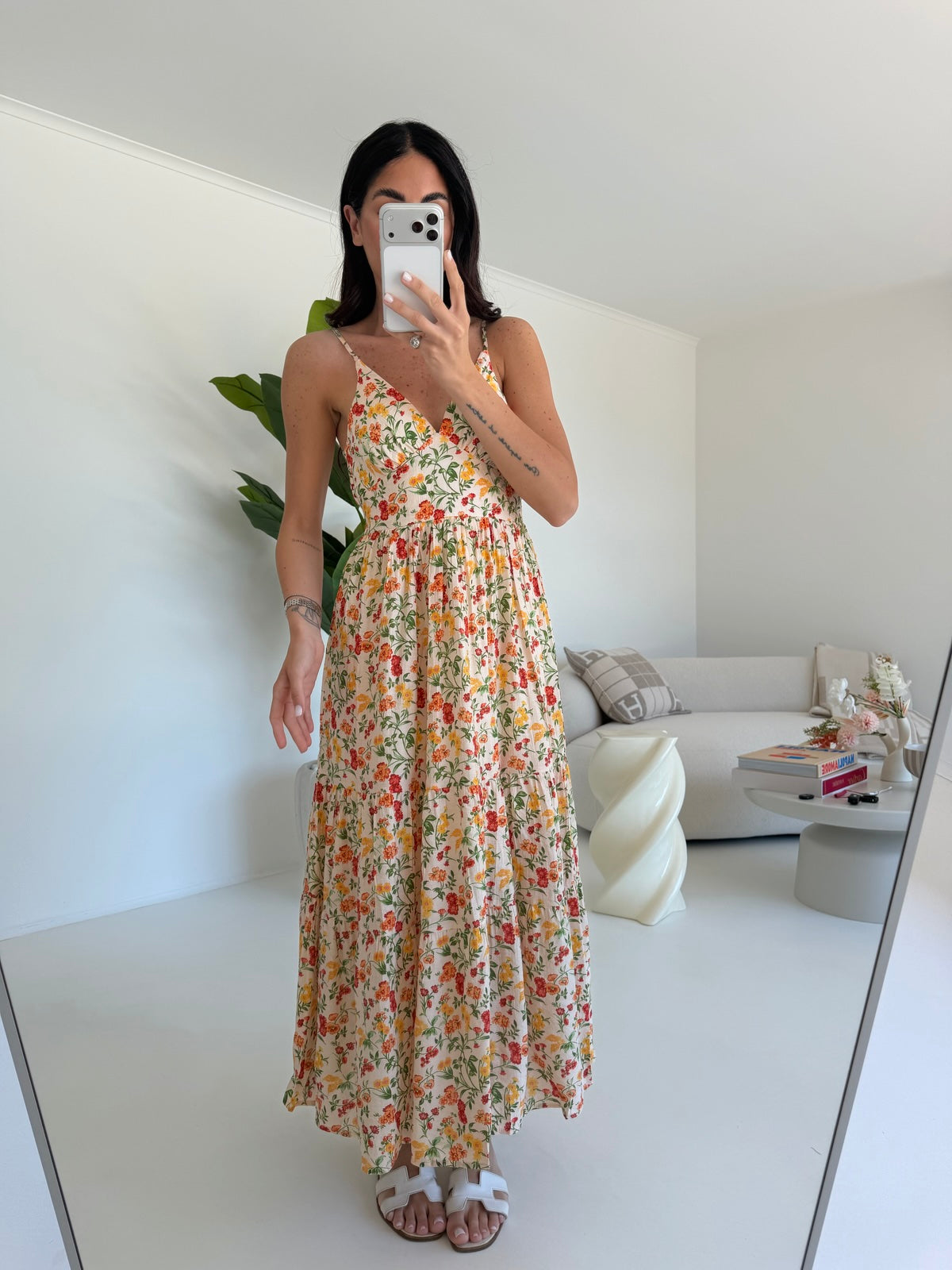 C2185-ABITO MILLEFIORI YELLOW