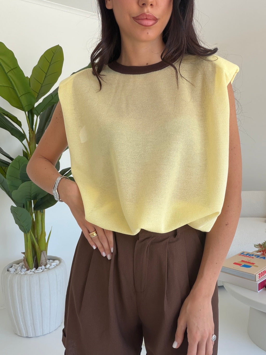 7625-1-MAGLIA JUSTIN YELLOW