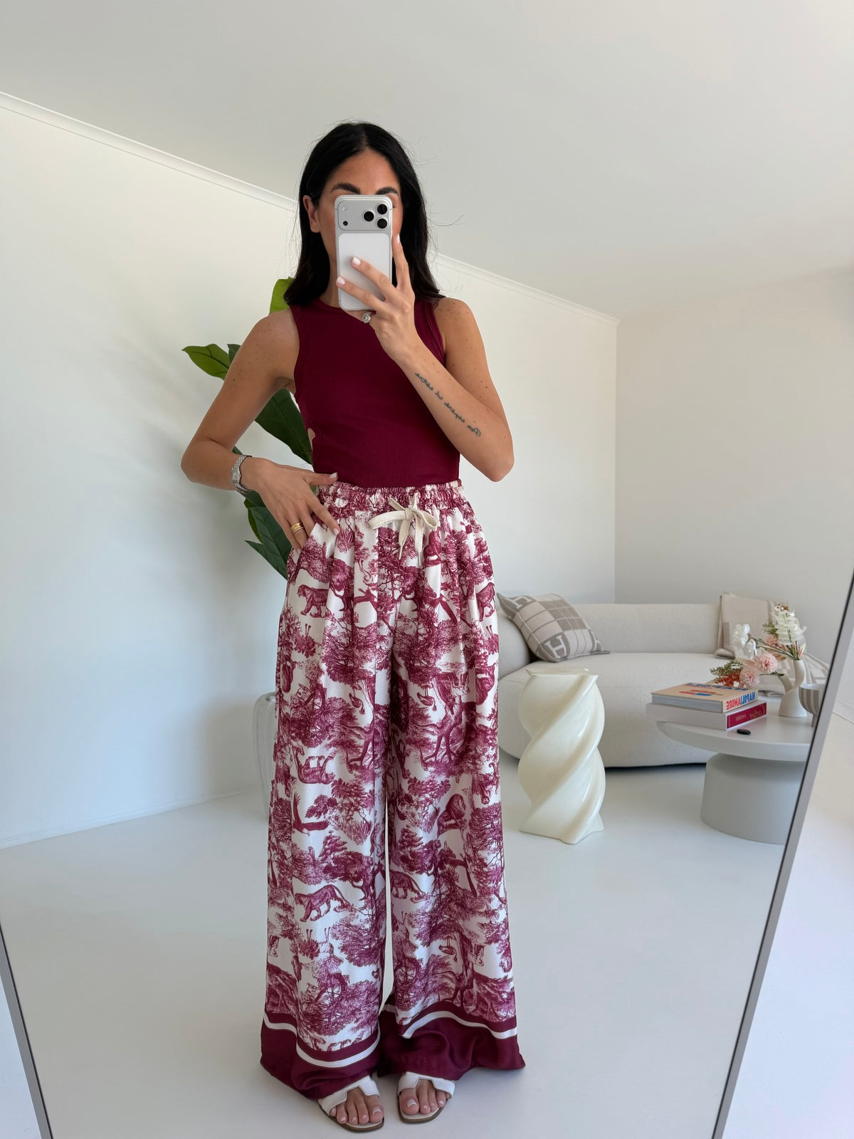 PANTALONE ANDORRA BORDEAUX